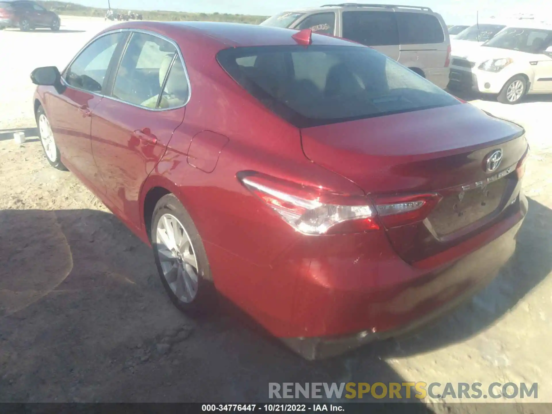 3 Photograph of a damaged car 4T1B11HK4KU856040 TOYOTA CAMRY 2019