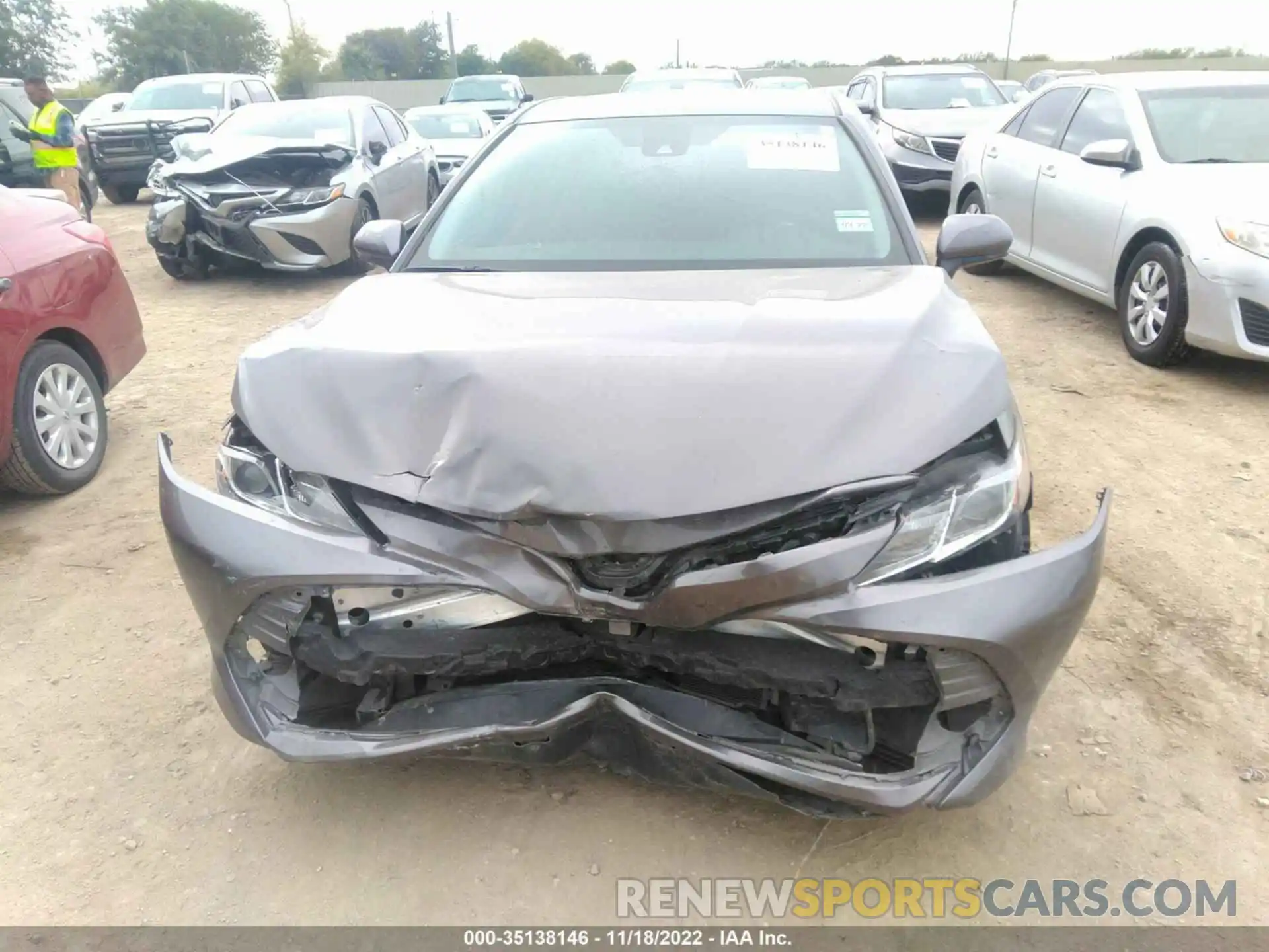 6 Photograph of a damaged car 4T1B11HK4KU856510 TOYOTA CAMRY 2019