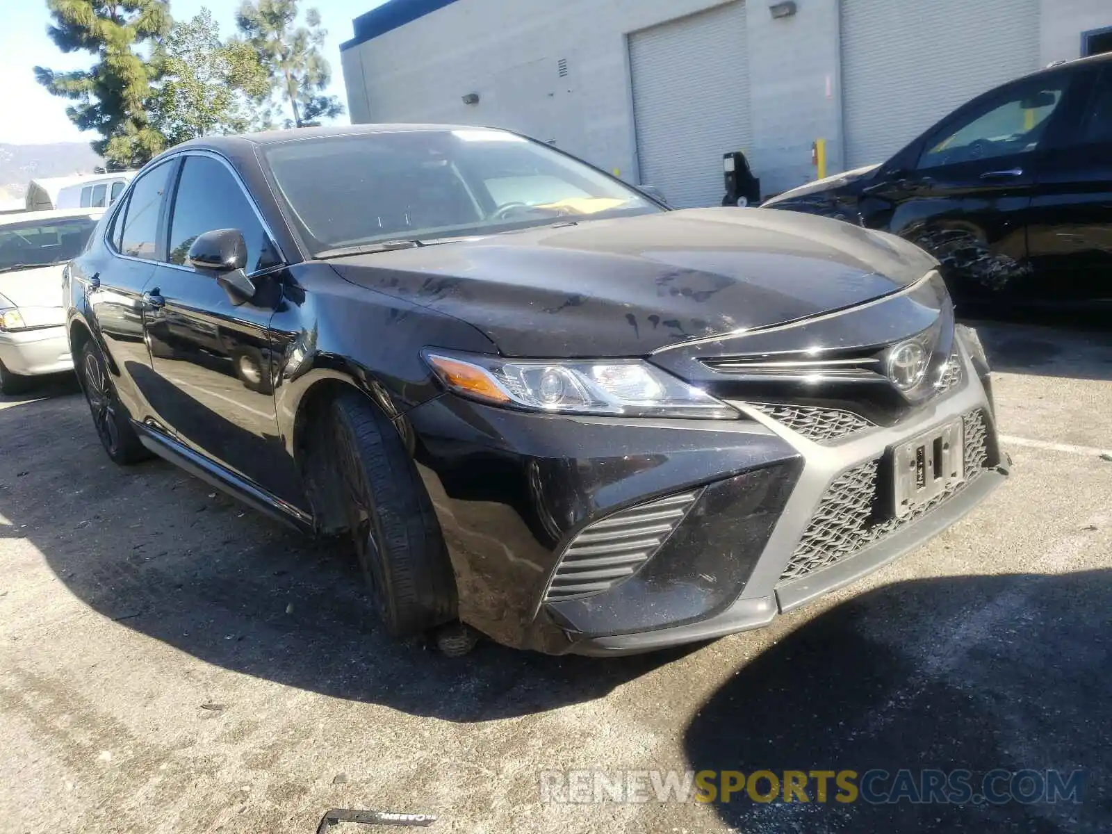 1 Photograph of a damaged car 4T1B11HK4KU856569 TOYOTA CAMRY 2019