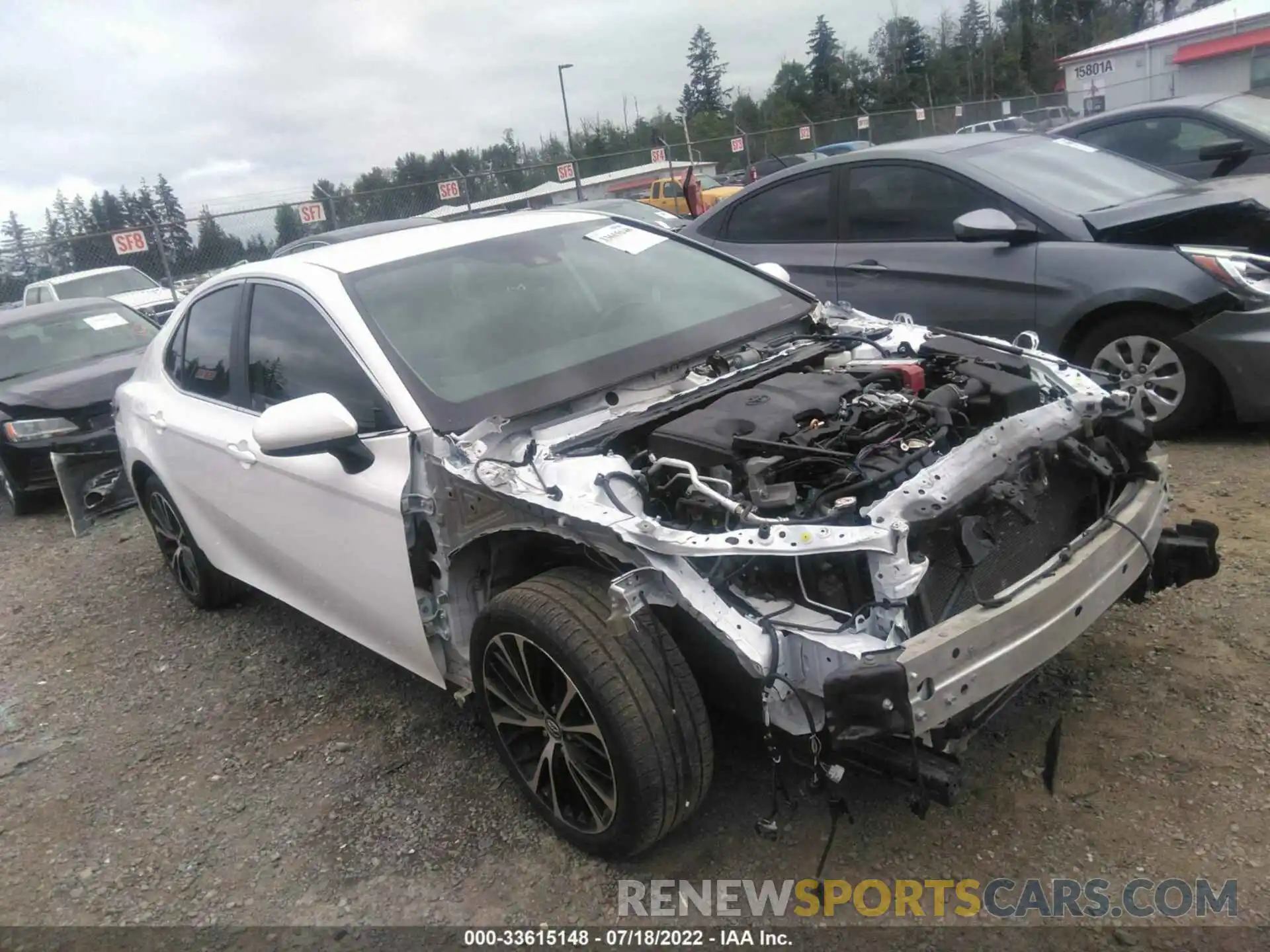 1 Photograph of a damaged car 4T1B11HK5KU160884 TOYOTA CAMRY 2019