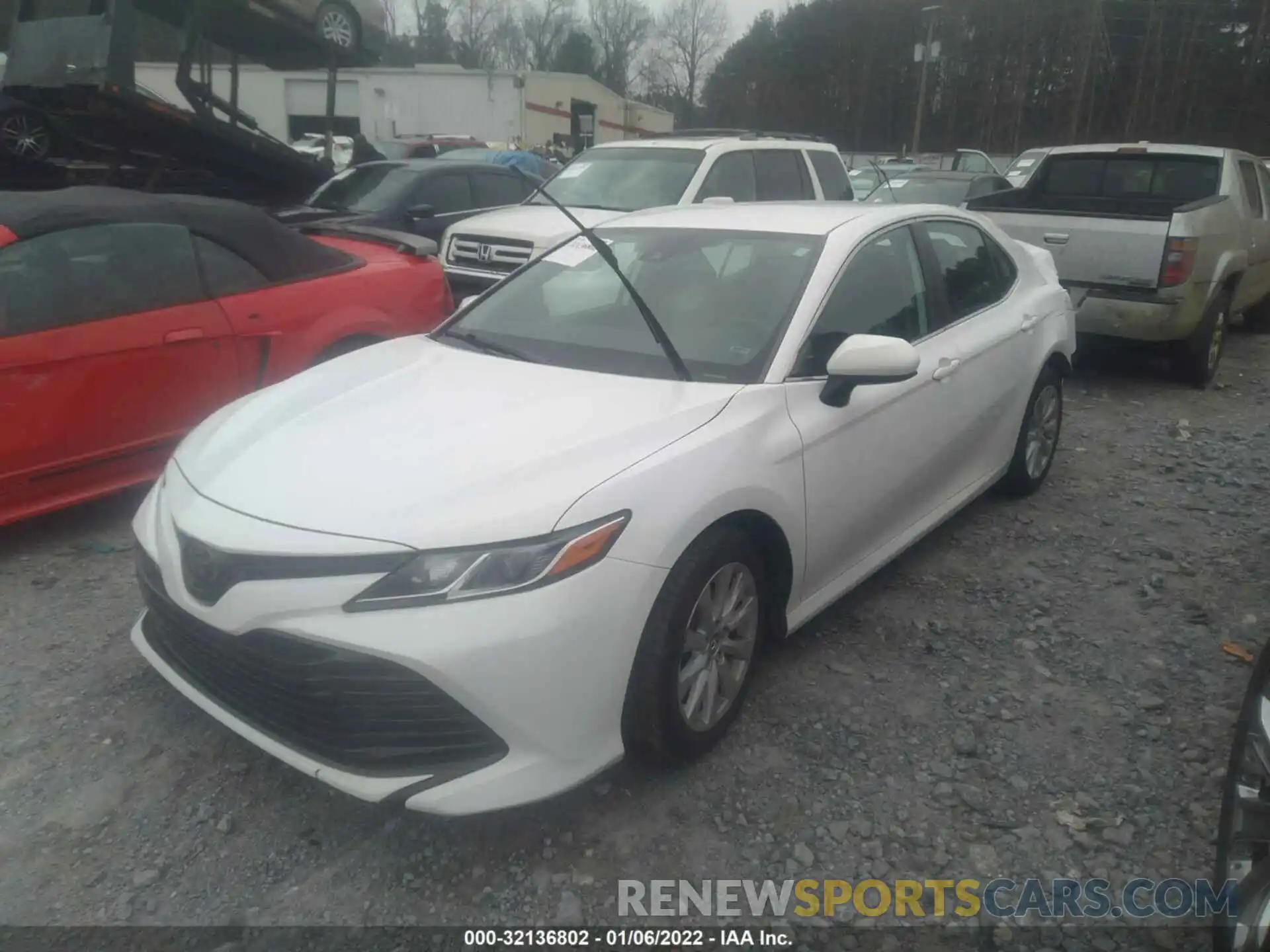 2 Photograph of a damaged car 4T1B11HK5KU161002 TOYOTA CAMRY 2019