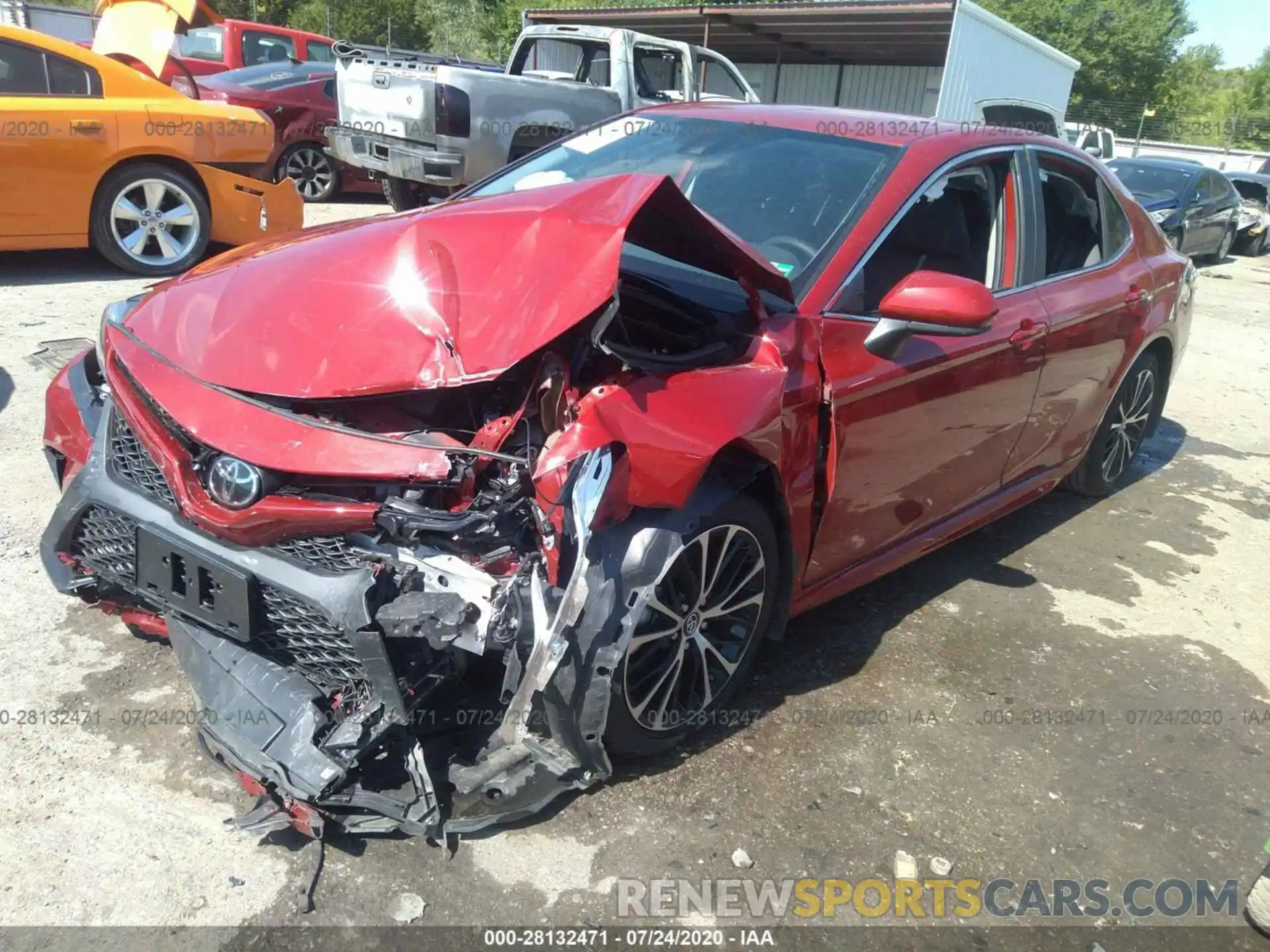 2 Photograph of a damaged car 4T1B11HK5KU165339 TOYOTA CAMRY 2019