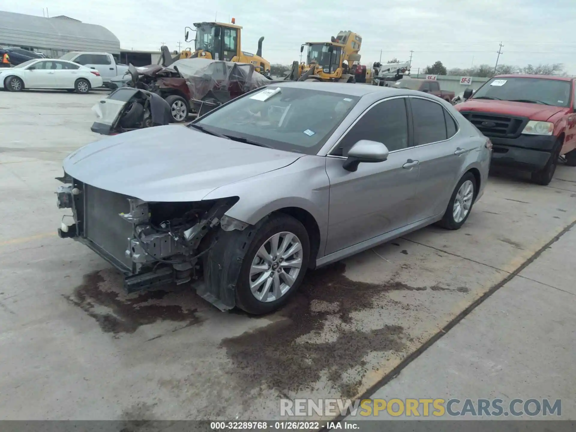 2 Photograph of a damaged car 4T1B11HK5KU165972 TOYOTA CAMRY 2019