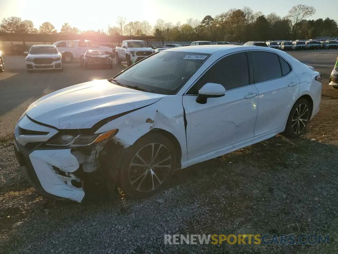 1 Photograph of a damaged car 4T1B11HK5KU169696 TOYOTA CAMRY 2019