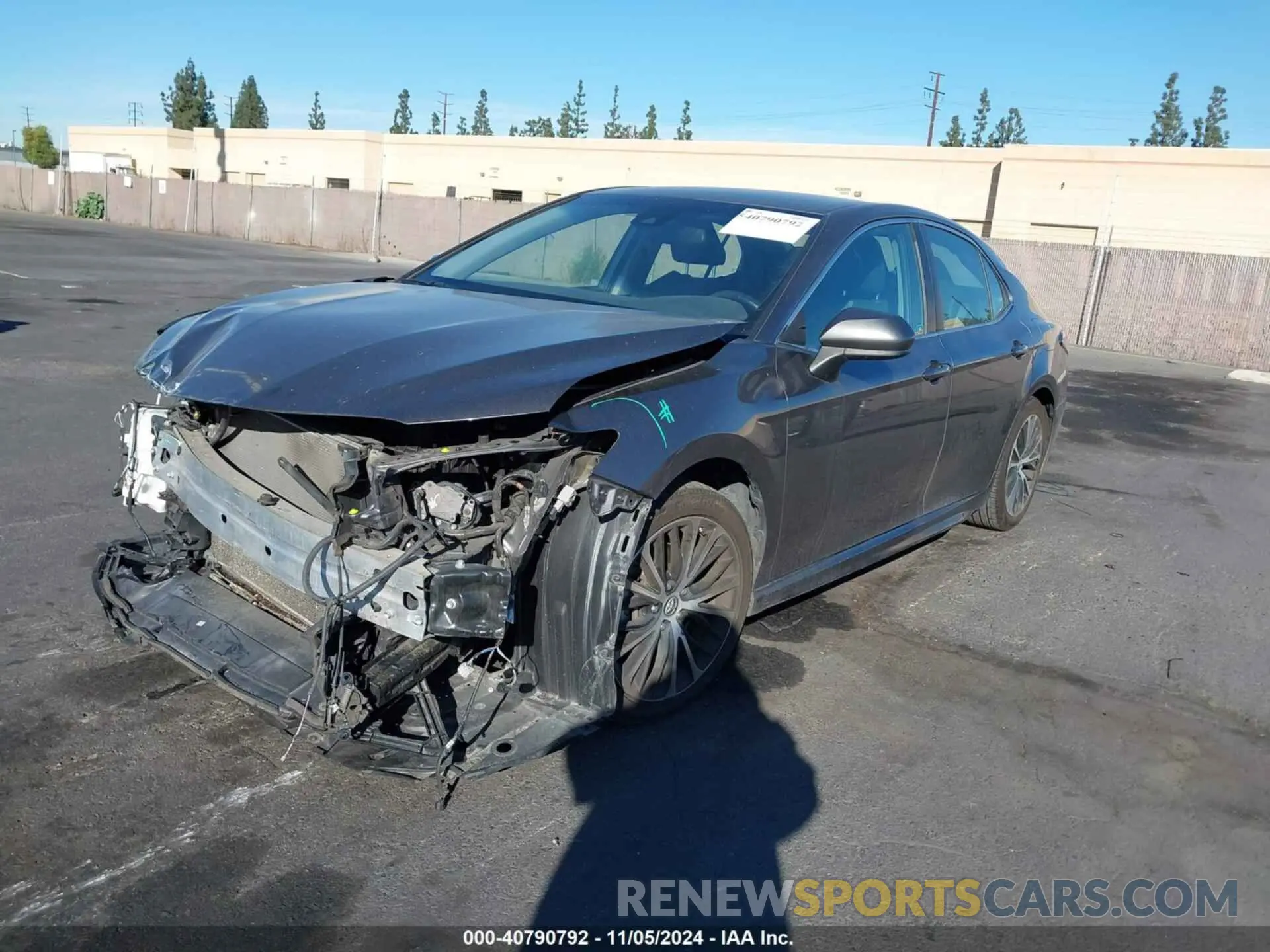 2 Photograph of a damaged car 4T1B11HK5KU171920 TOYOTA CAMRY 2019