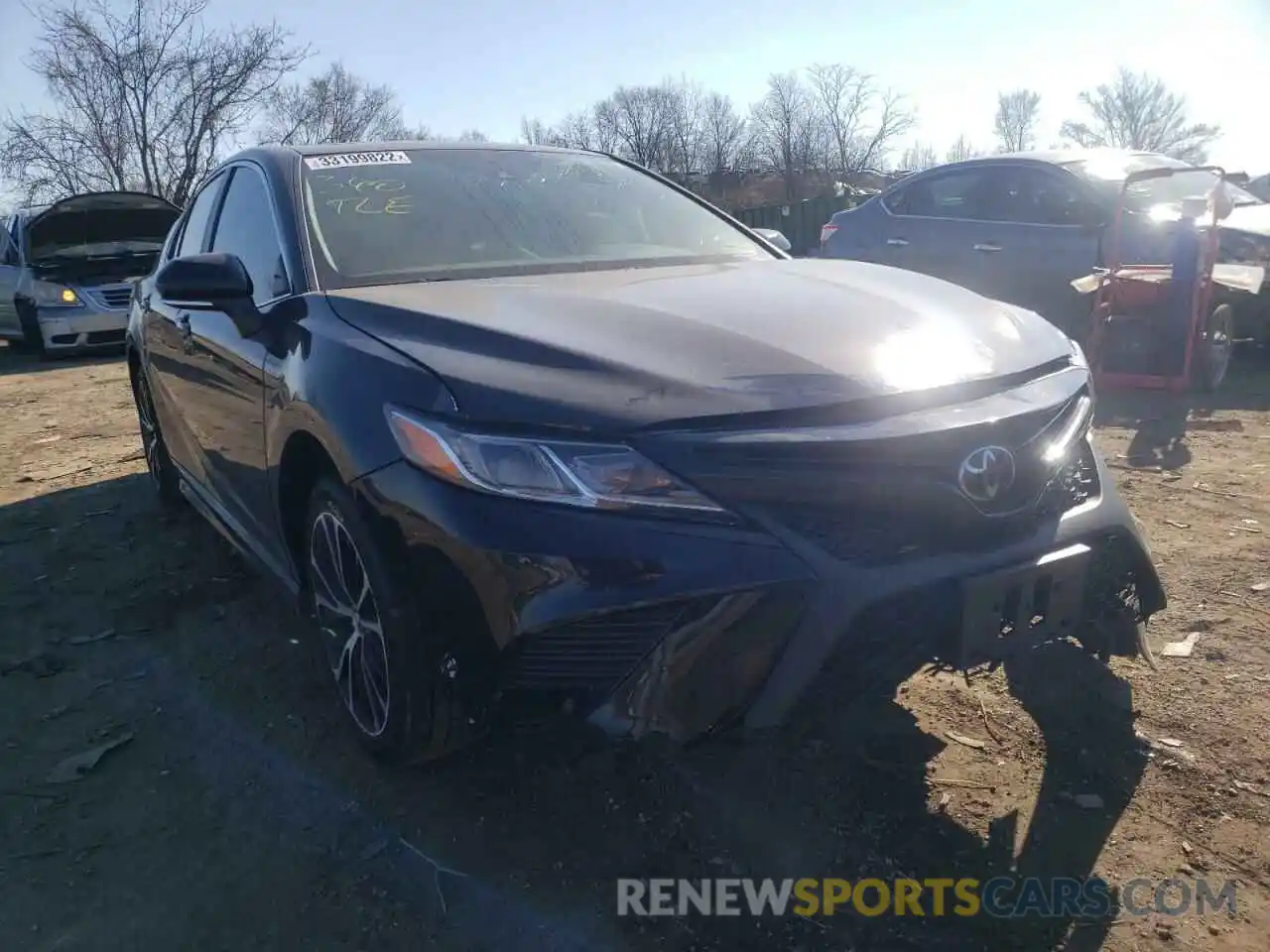 1 Photograph of a damaged car 4T1B11HK5KU173666 TOYOTA CAMRY 2019