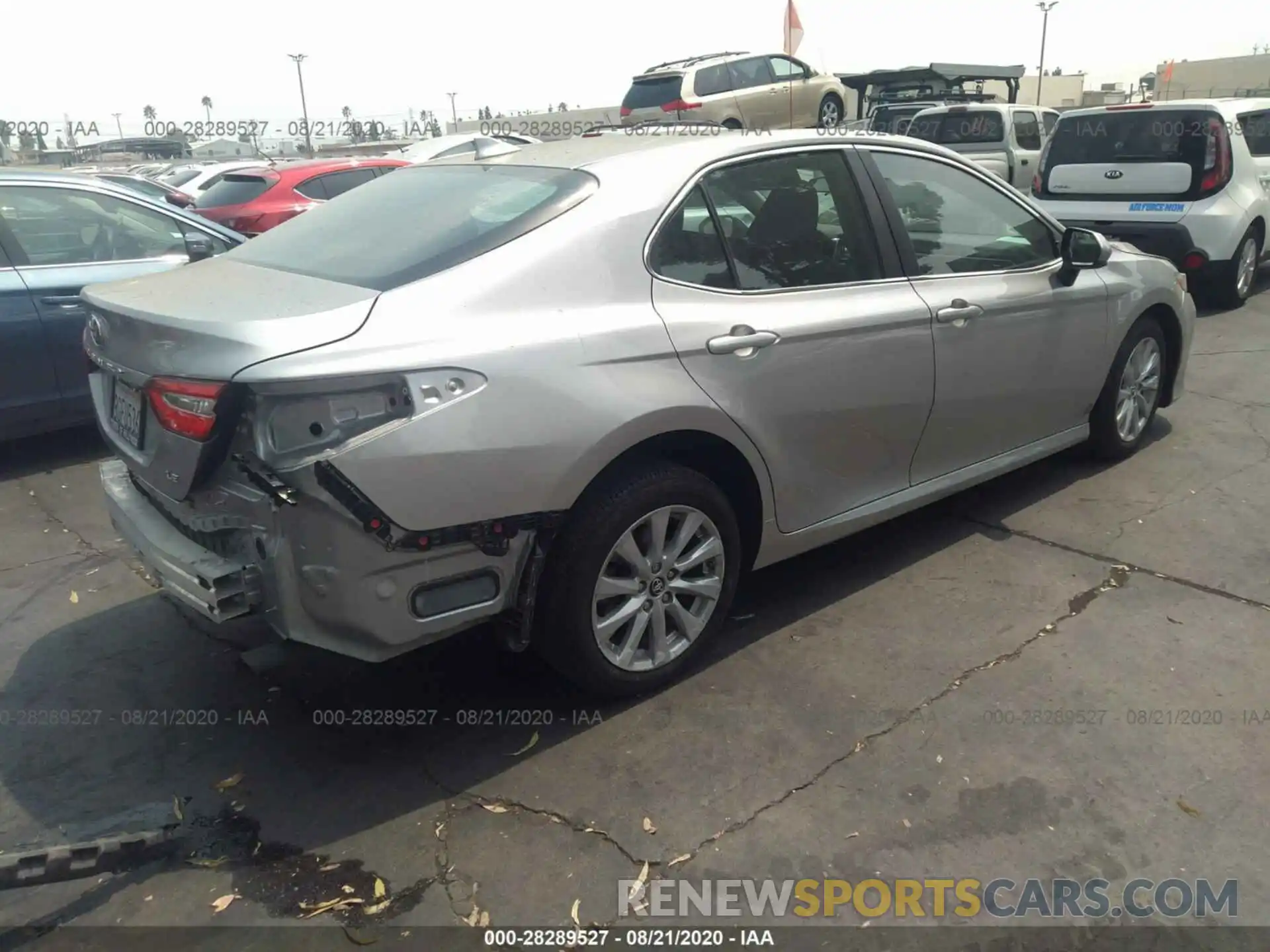 4 Photograph of a damaged car 4T1B11HK5KU179399 TOYOTA CAMRY 2019