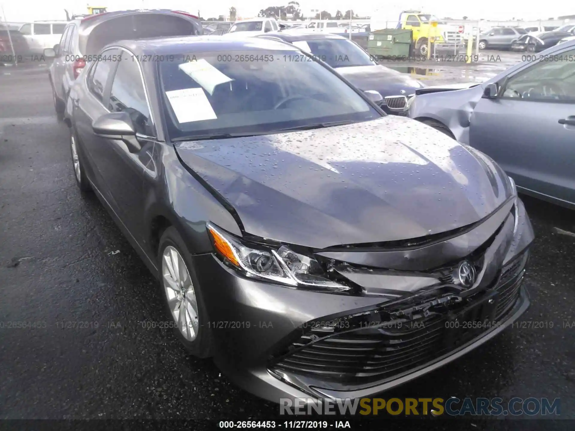 1 Photograph of a damaged car 4T1B11HK5KU193111 TOYOTA CAMRY 2019