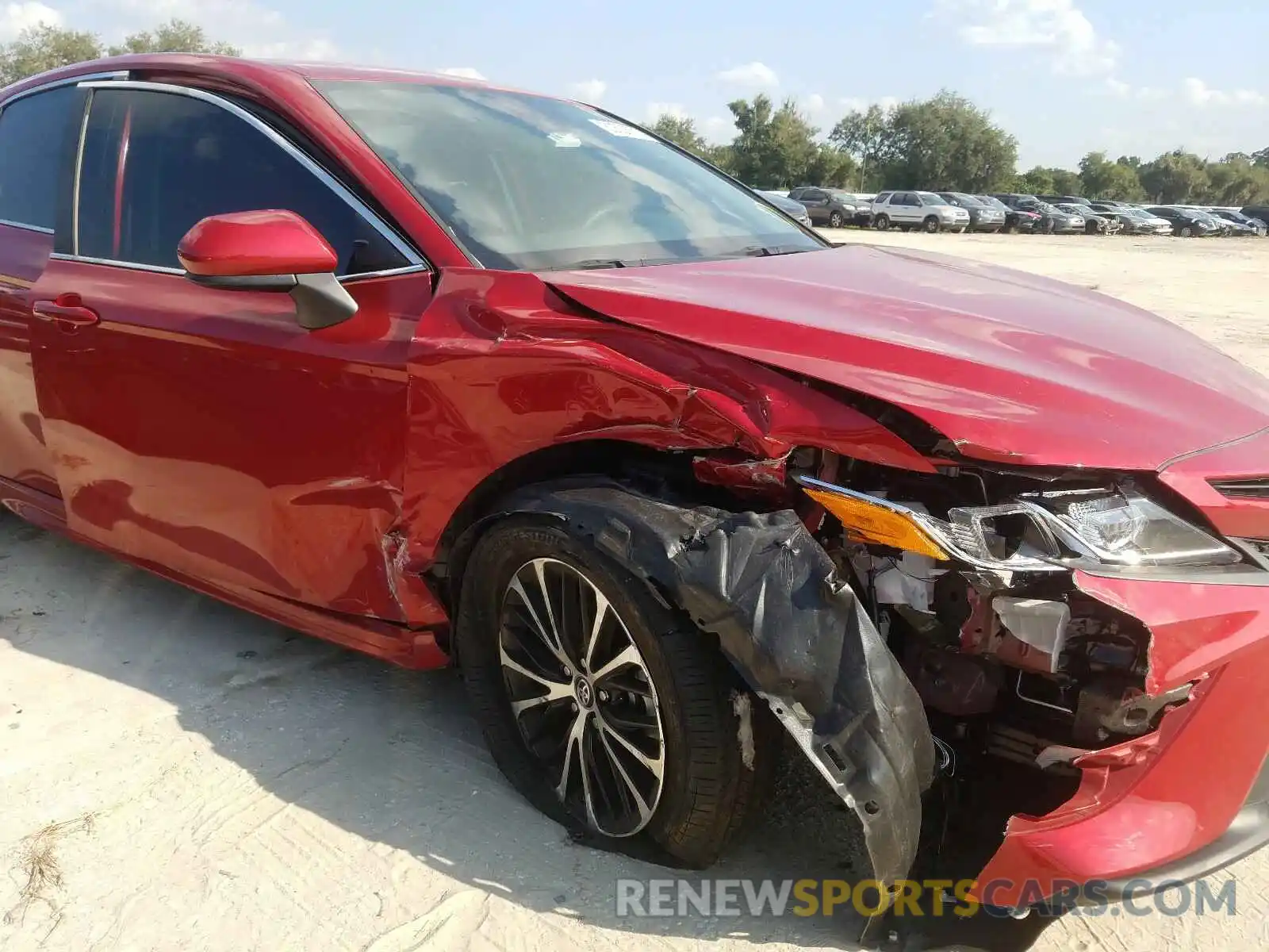 9 Photograph of a damaged car 4T1B11HK5KU195991 TOYOTA CAMRY 2019