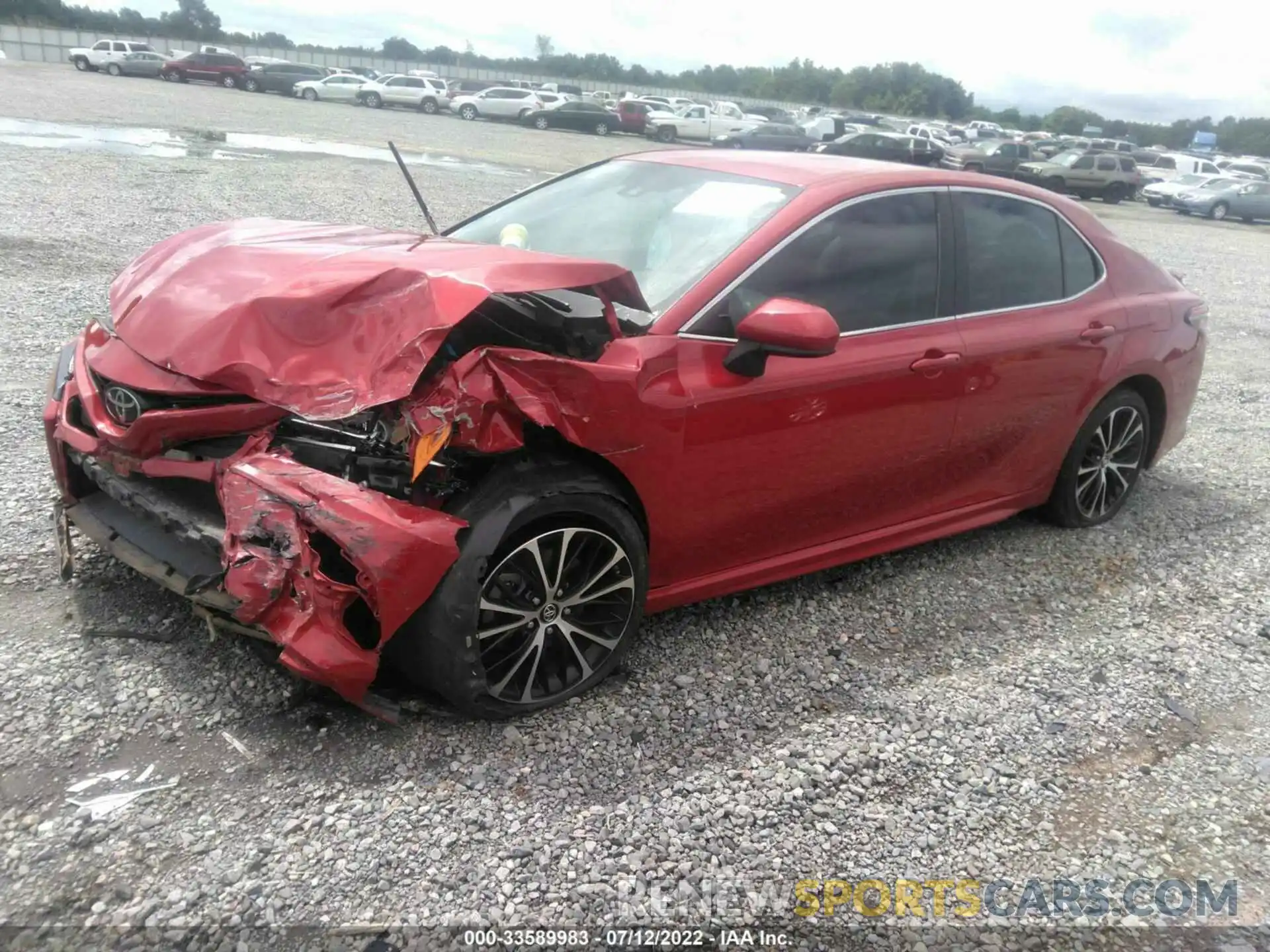 2 Photograph of a damaged car 4T1B11HK5KU202566 TOYOTA CAMRY 2019