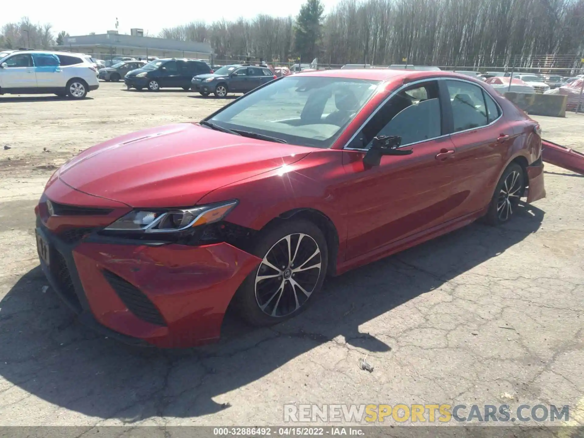 2 Photograph of a damaged car 4T1B11HK5KU210604 TOYOTA CAMRY 2019