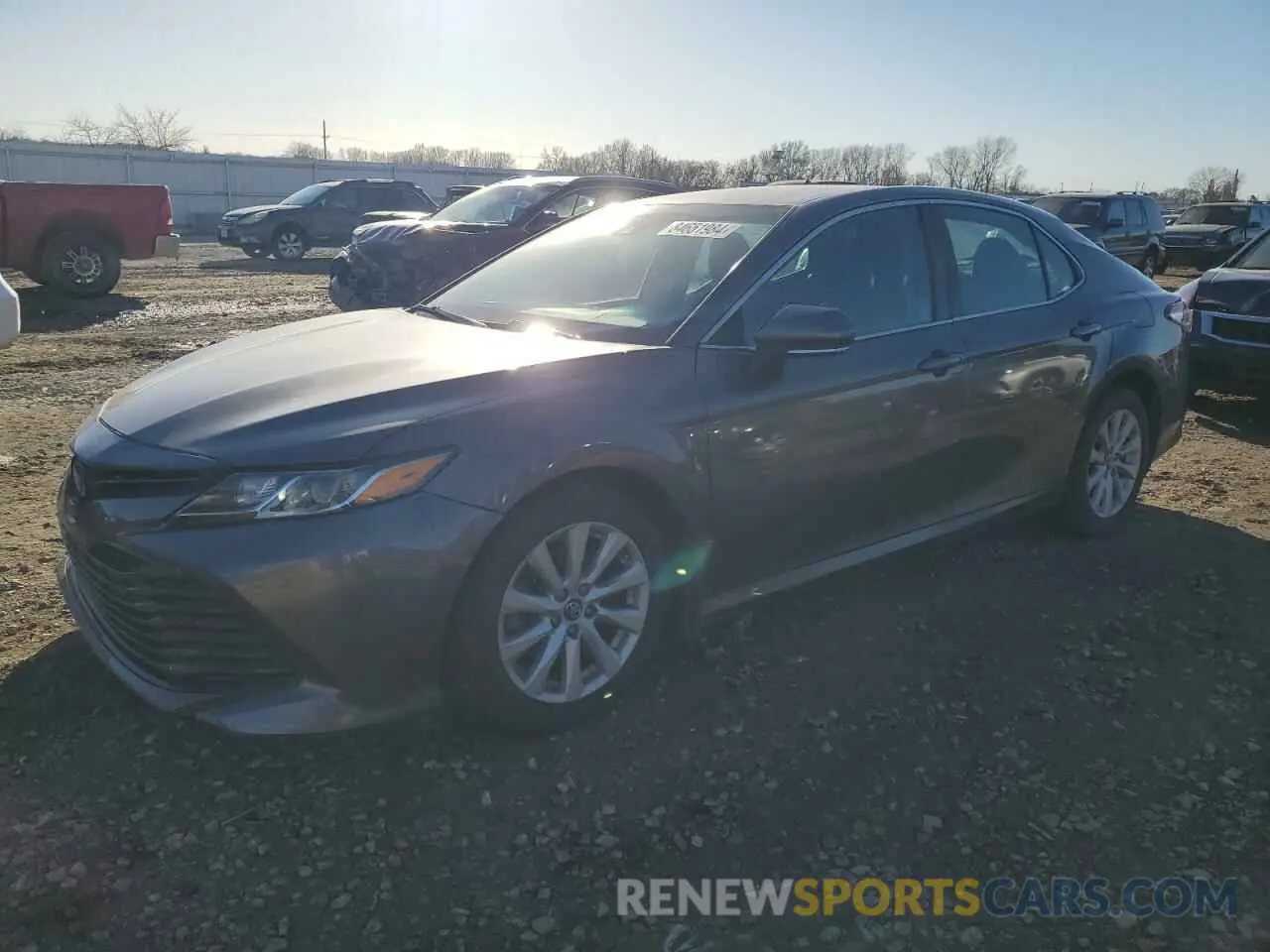1 Photograph of a damaged car 4T1B11HK5KU210991 TOYOTA CAMRY 2019