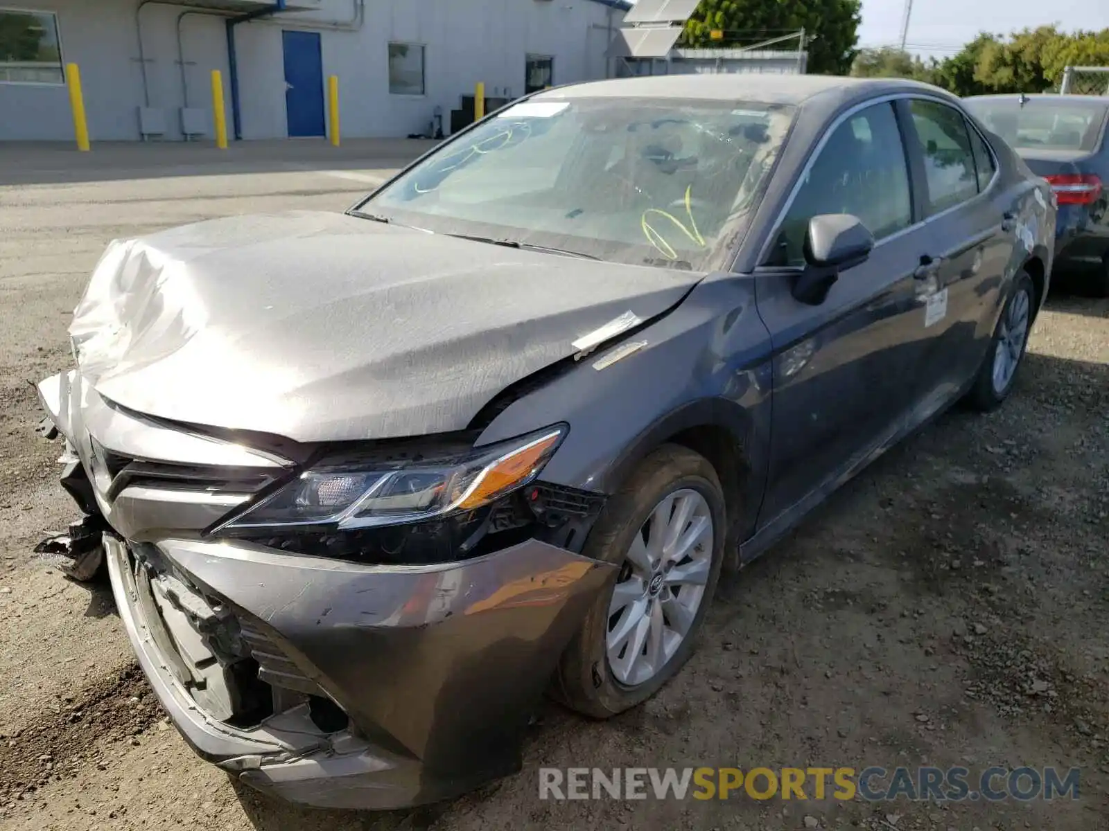 2 Photograph of a damaged car 4T1B11HK5KU213891 TOYOTA CAMRY 2019