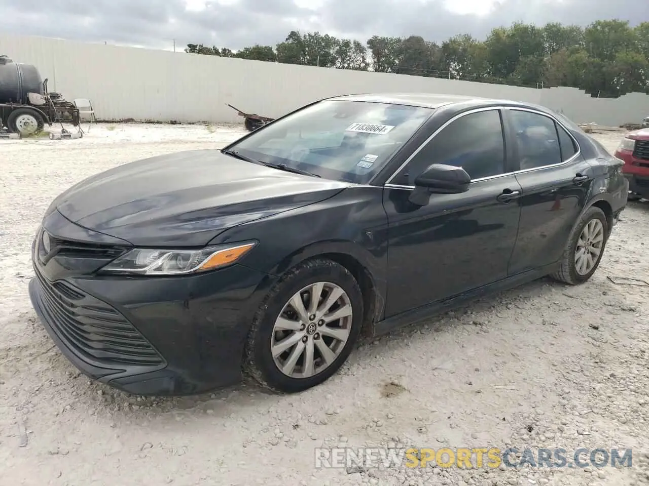 1 Photograph of a damaged car 4T1B11HK5KU214538 TOYOTA CAMRY 2019