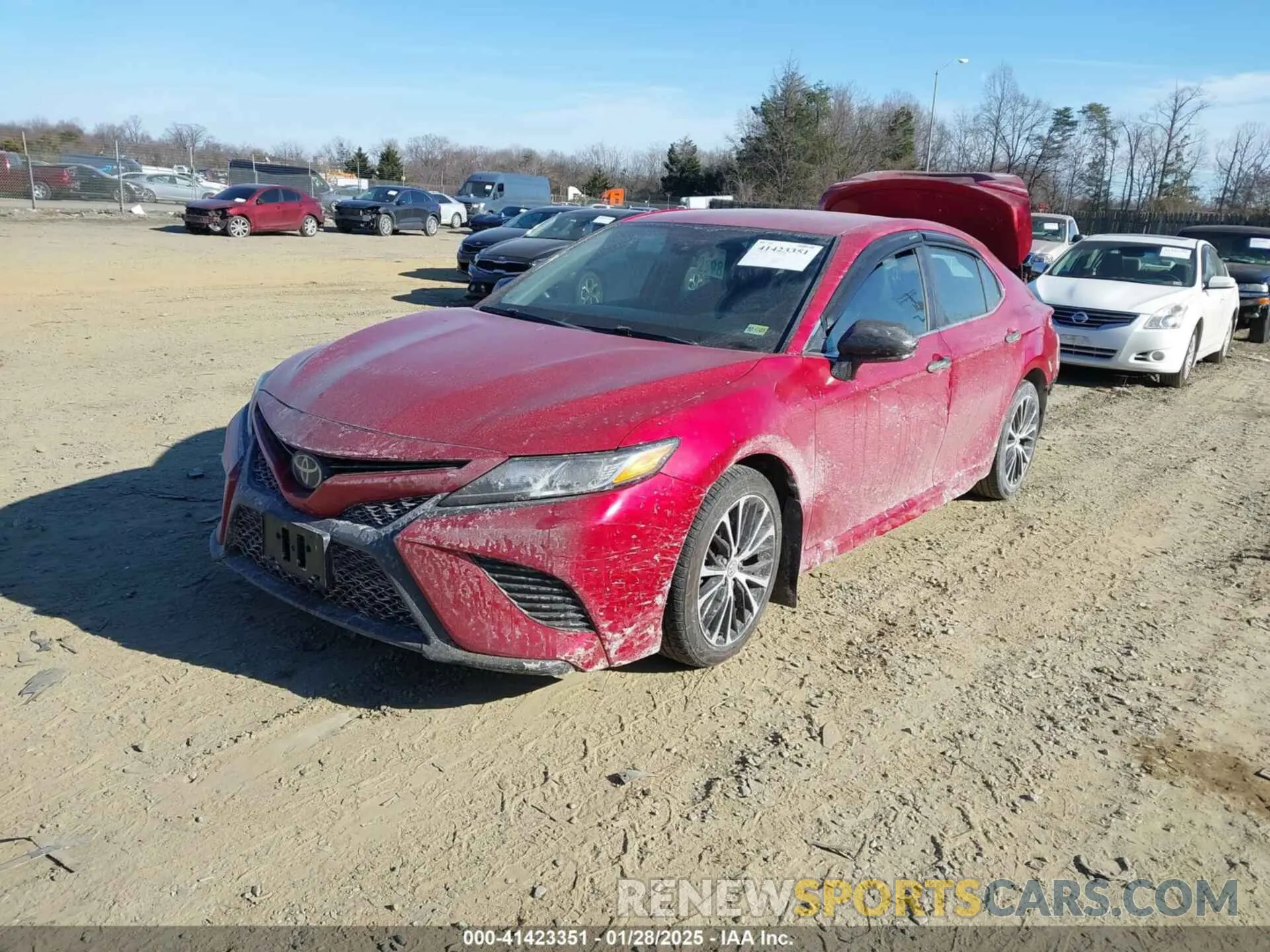 2 Photograph of a damaged car 4T1B11HK5KU216189 TOYOTA CAMRY 2019