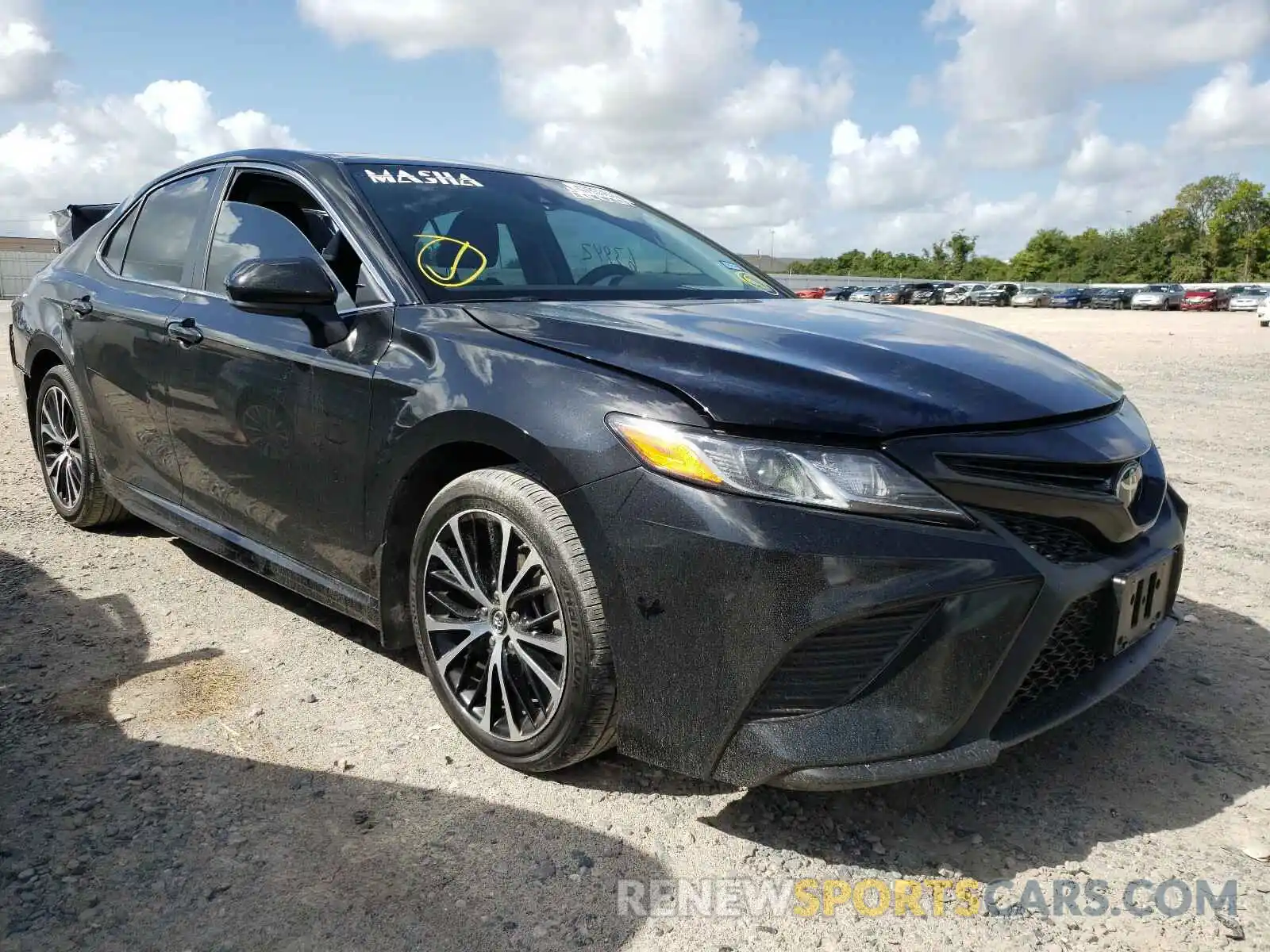 1 Photograph of a damaged car 4T1B11HK5KU222204 TOYOTA CAMRY 2019