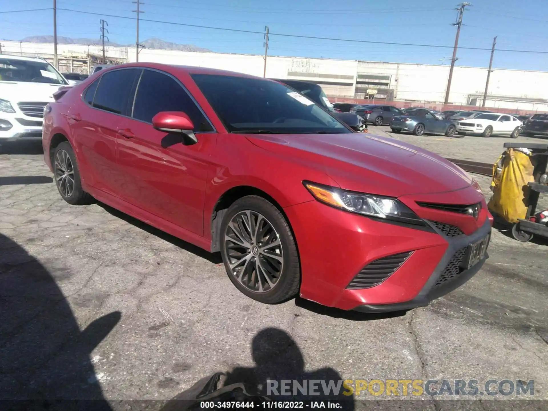 1 Photograph of a damaged car 4T1B11HK5KU223417 TOYOTA CAMRY 2019