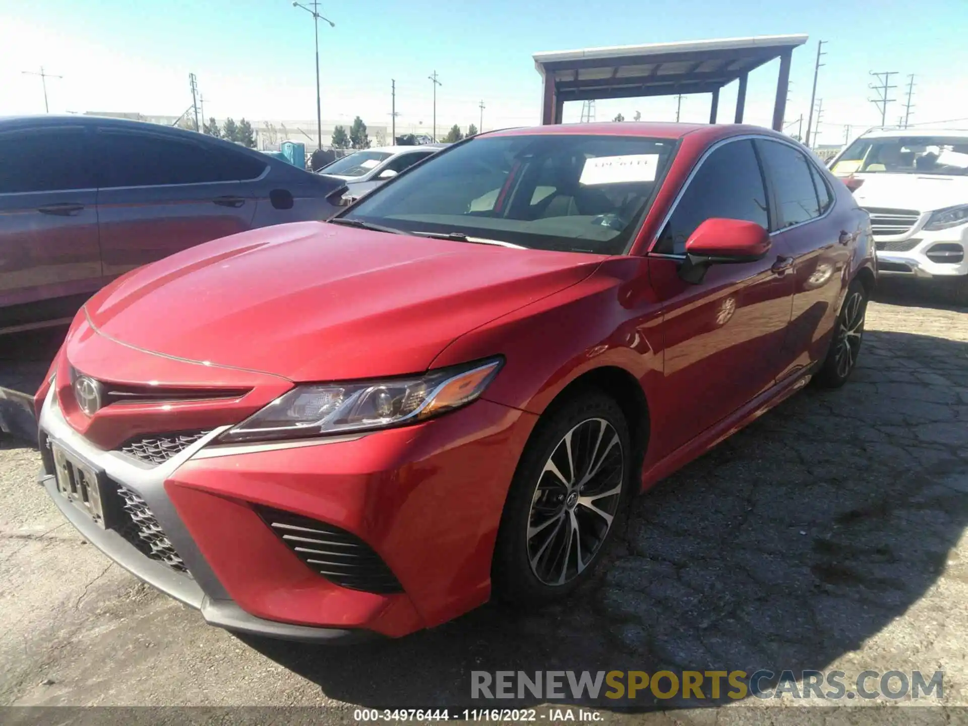 2 Photograph of a damaged car 4T1B11HK5KU223417 TOYOTA CAMRY 2019