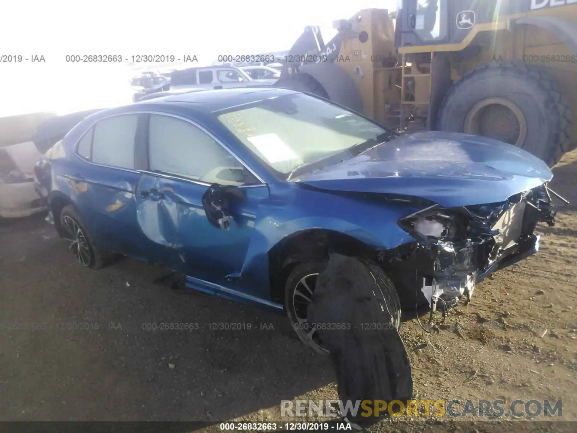 1 Photograph of a damaged car 4T1B11HK5KU224583 TOYOTA CAMRY 2019