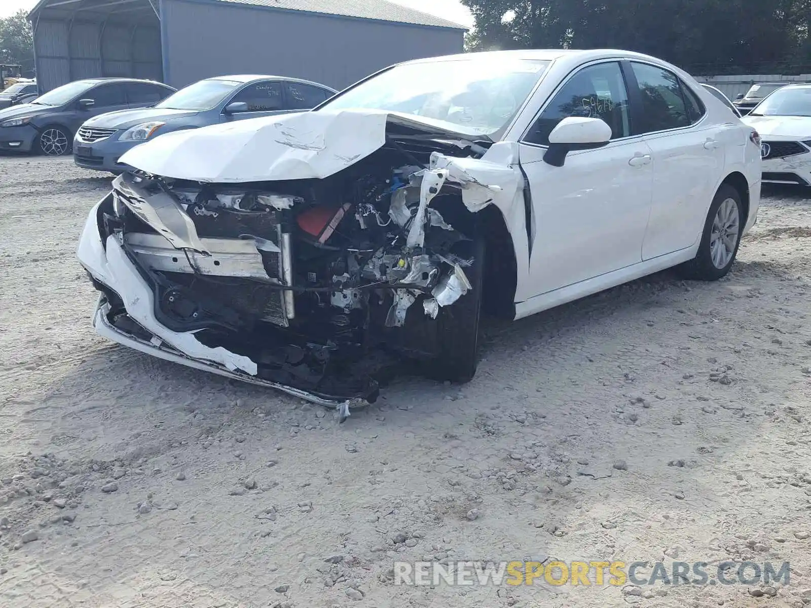 2 Photograph of a damaged car 4T1B11HK5KU225099 TOYOTA CAMRY 2019