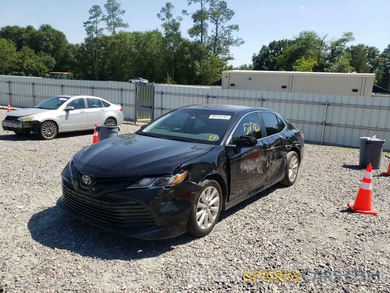 2 Photograph of a damaged car 4T1B11HK5KU226799 TOYOTA CAMRY 2019