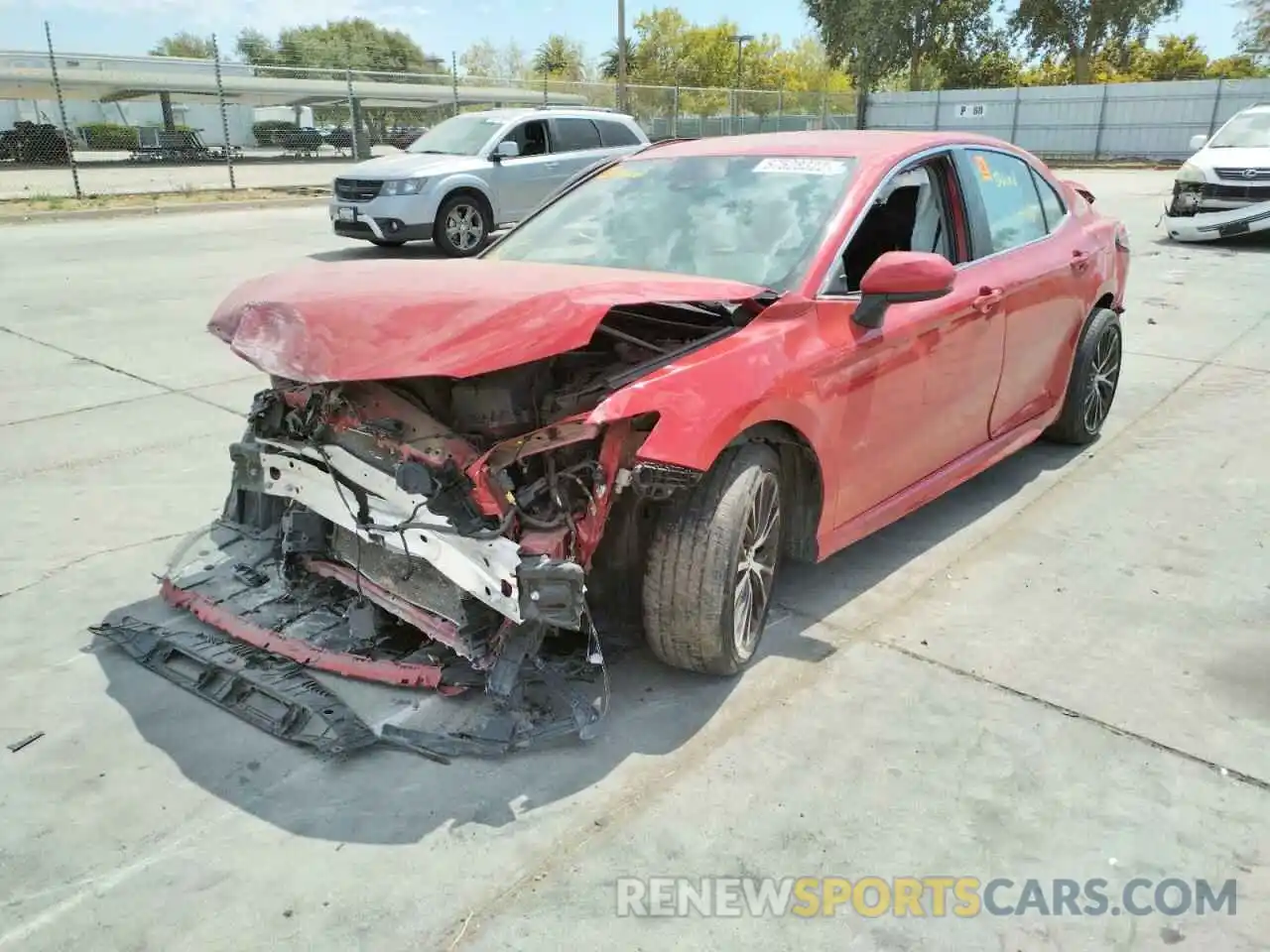 2 Photograph of a damaged car 4T1B11HK5KU228195 TOYOTA CAMRY 2019