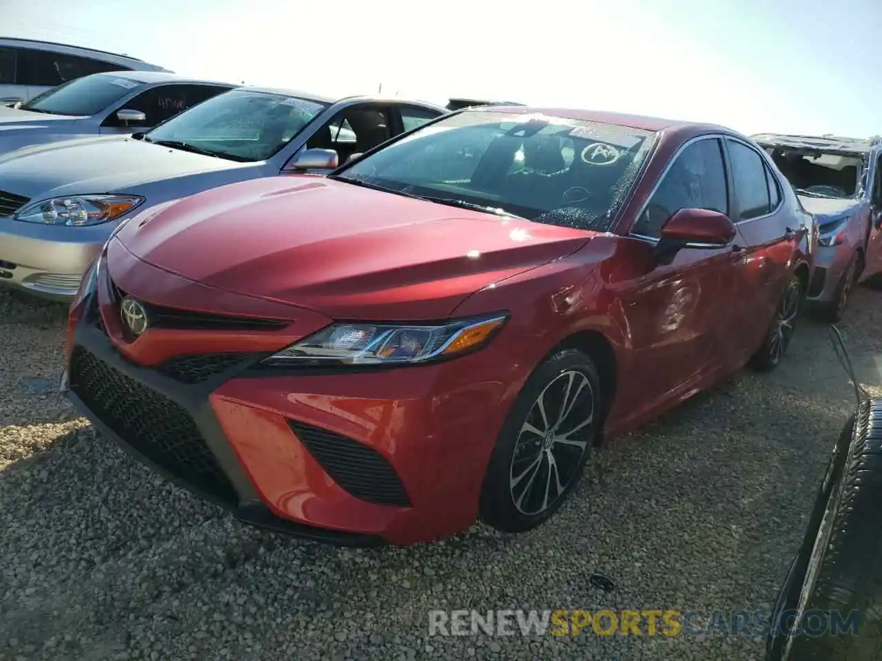 1 Photograph of a damaged car 4T1B11HK5KU236863 TOYOTA CAMRY 2019