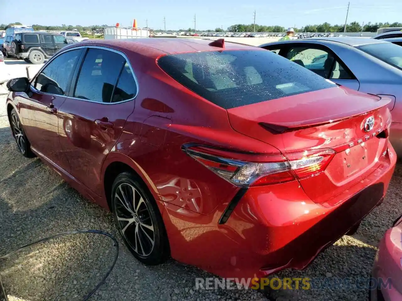 2 Photograph of a damaged car 4T1B11HK5KU236863 TOYOTA CAMRY 2019