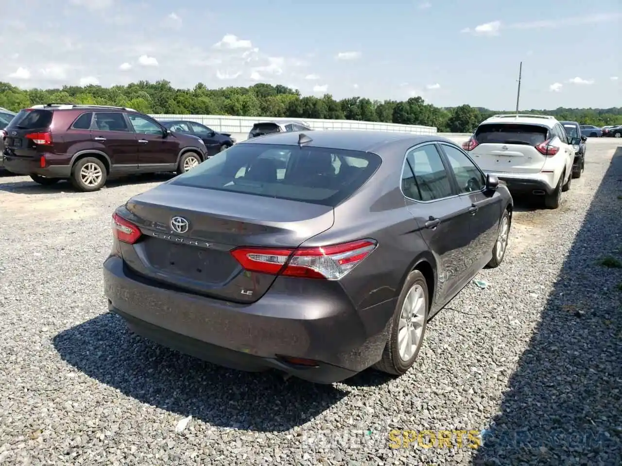 4 Photograph of a damaged car 4T1B11HK5KU237950 TOYOTA CAMRY 2019