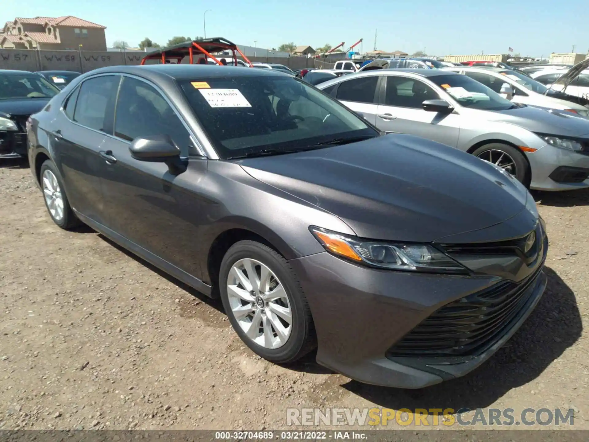 1 Photograph of a damaged car 4T1B11HK5KU240413 TOYOTA CAMRY 2019