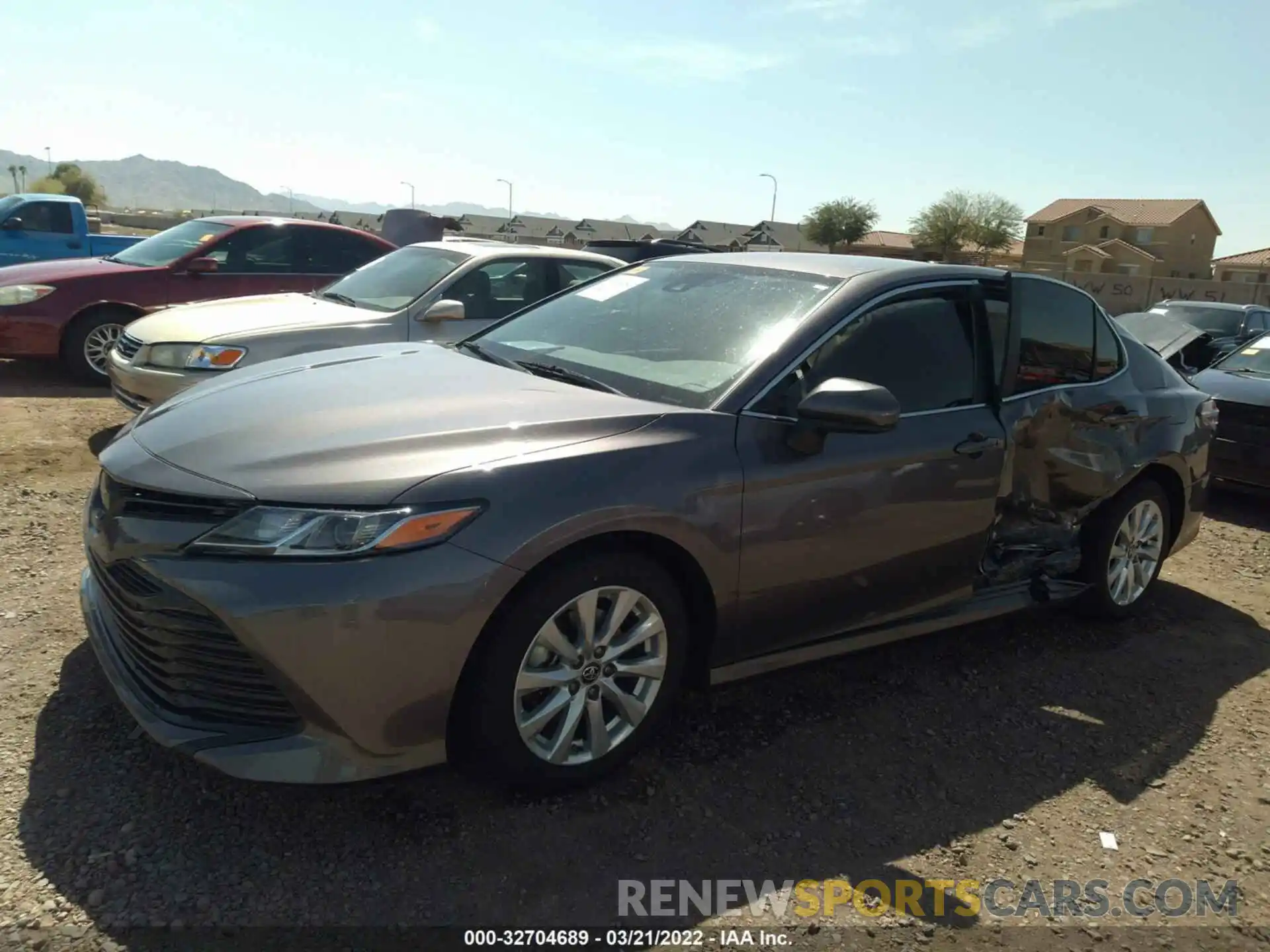 2 Photograph of a damaged car 4T1B11HK5KU240413 TOYOTA CAMRY 2019