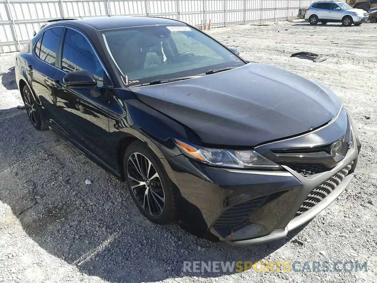 1 Photograph of a damaged car 4T1B11HK5KU243618 TOYOTA CAMRY 2019