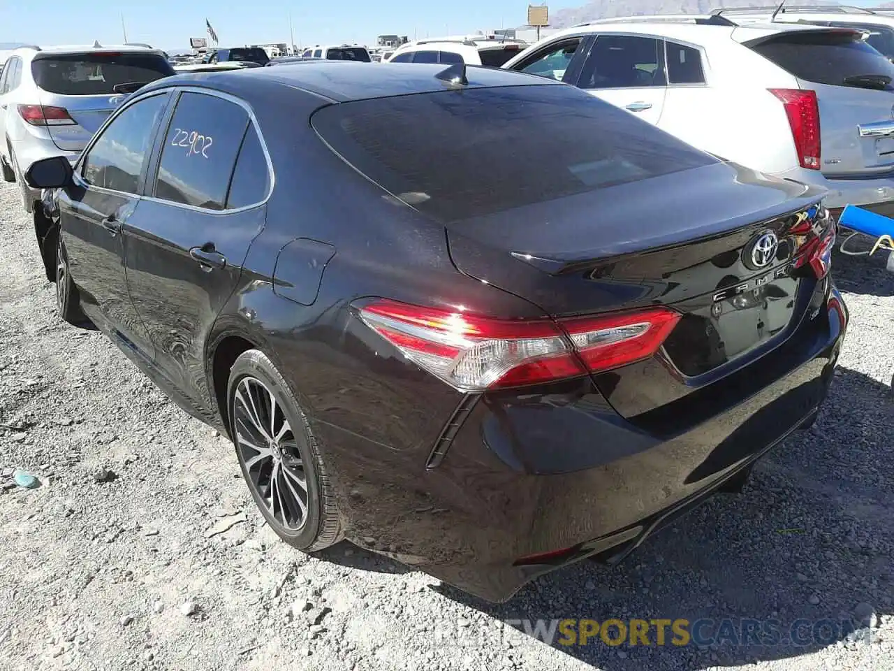 3 Photograph of a damaged car 4T1B11HK5KU243618 TOYOTA CAMRY 2019