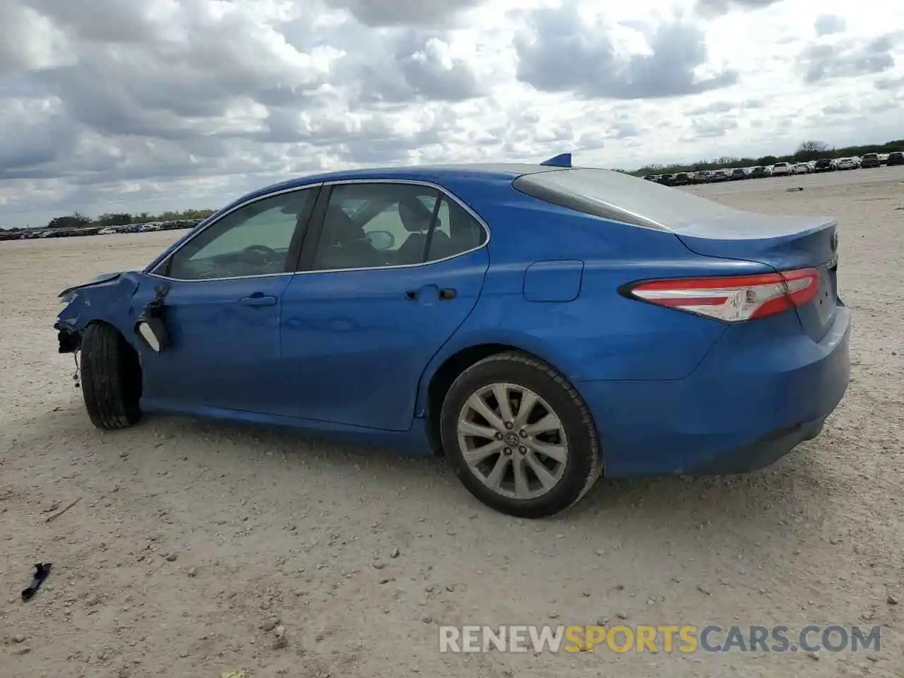 2 Photograph of a damaged car 4T1B11HK5KU248348 TOYOTA CAMRY 2019