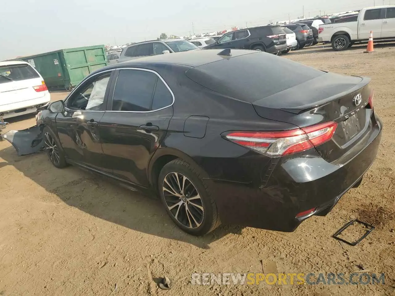 2 Photograph of a damaged car 4T1B11HK5KU255154 TOYOTA CAMRY 2019