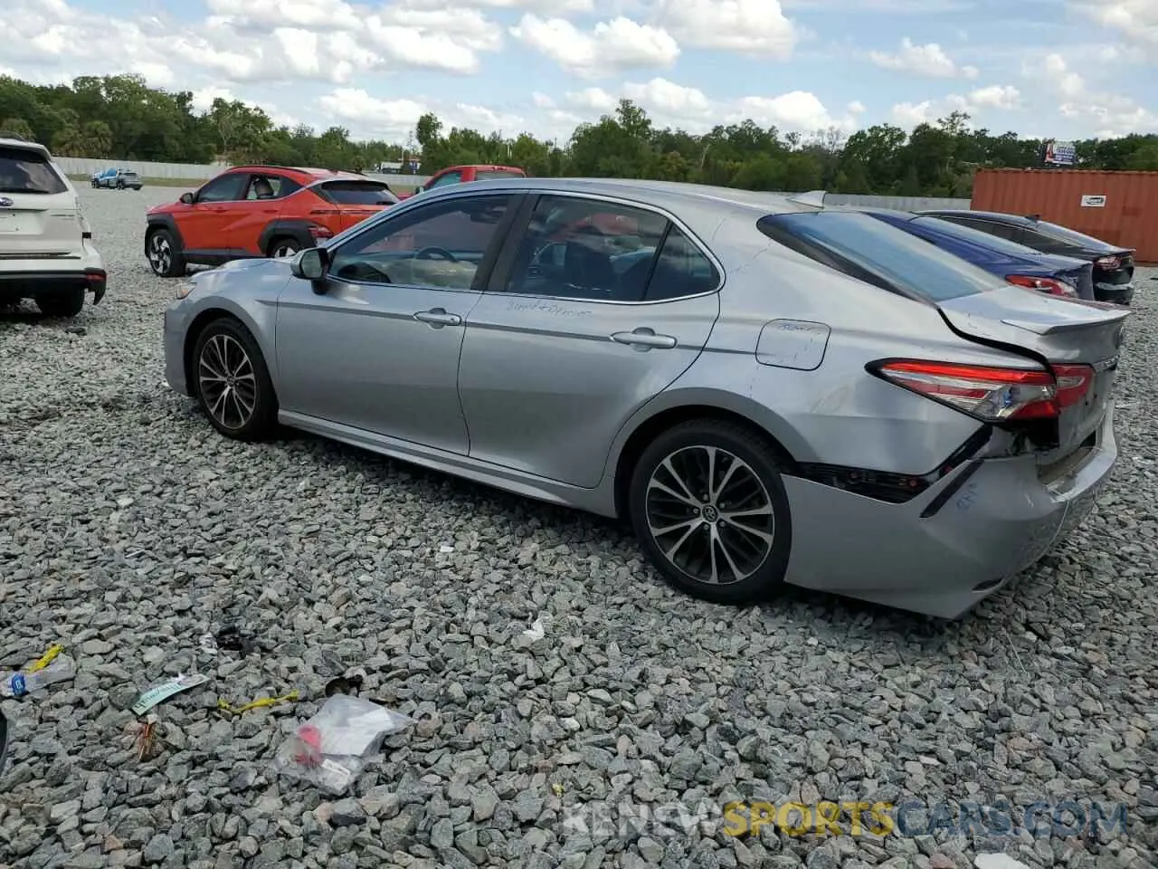 2 Photograph of a damaged car 4T1B11HK5KU255557 TOYOTA CAMRY 2019