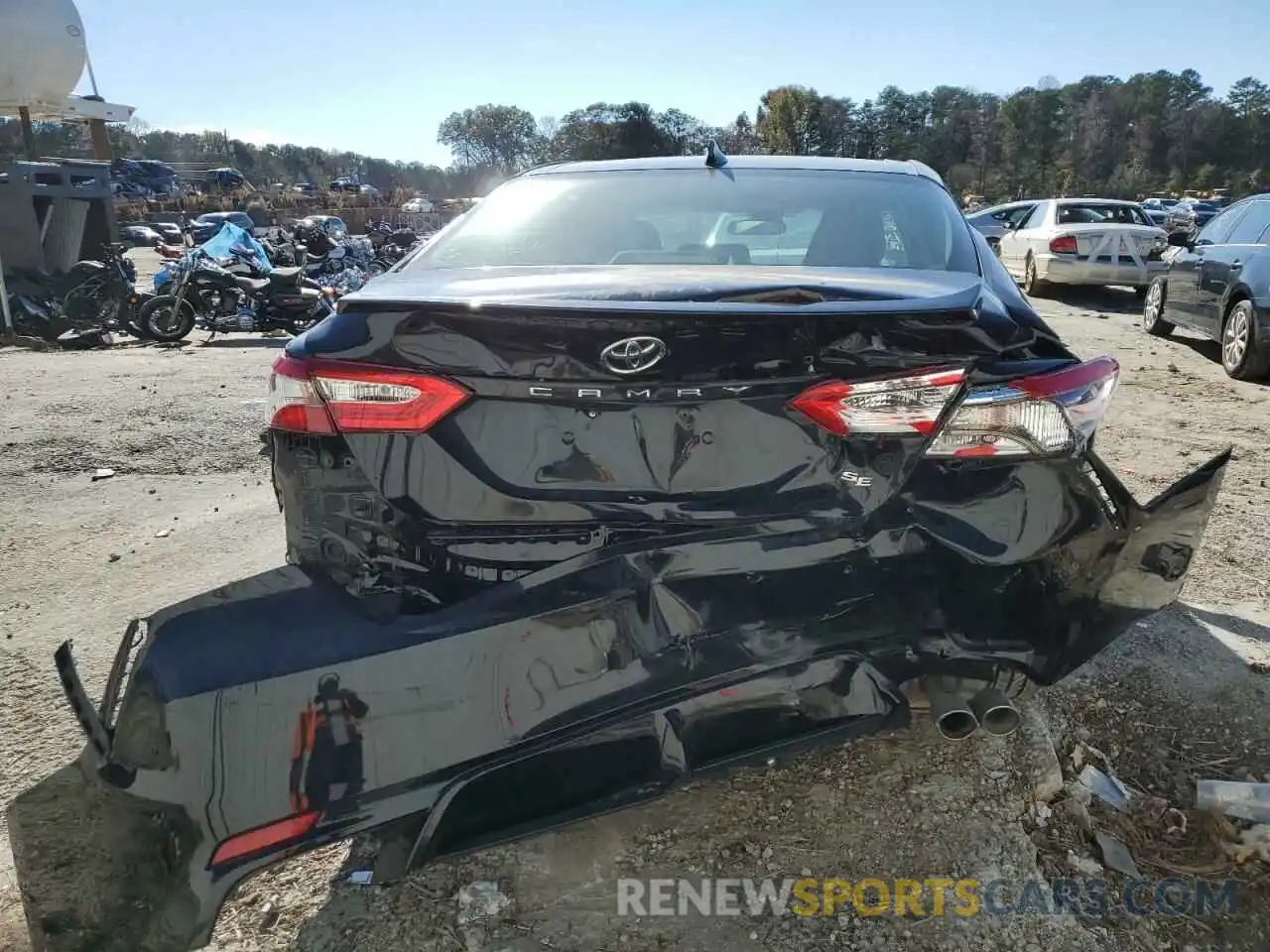 6 Photograph of a damaged car 4T1B11HK5KU256093 TOYOTA CAMRY 2019