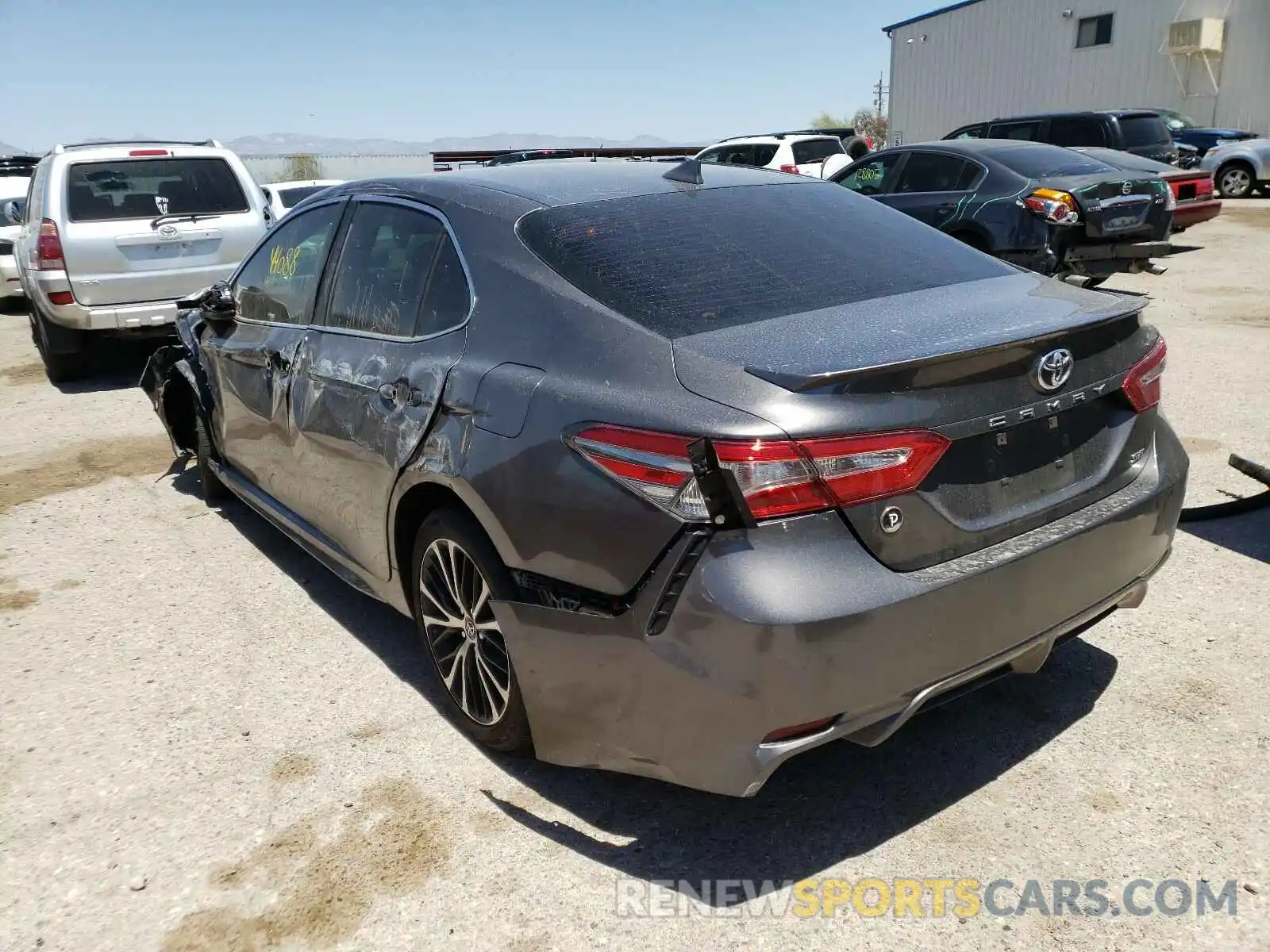 3 Photograph of a damaged car 4T1B11HK5KU257177 TOYOTA CAMRY 2019