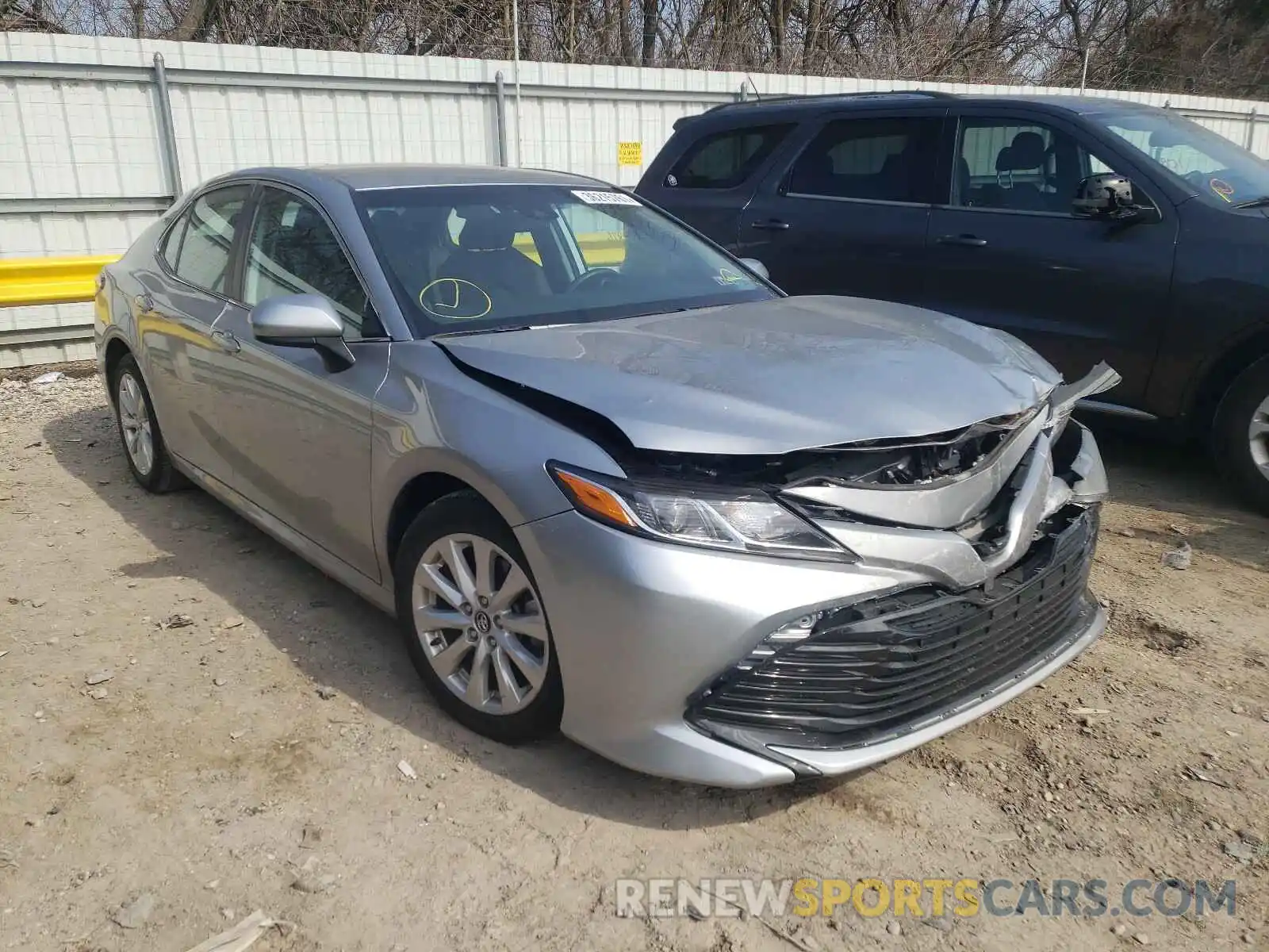 1 Photograph of a damaged car 4T1B11HK5KU257812 TOYOTA CAMRY 2019