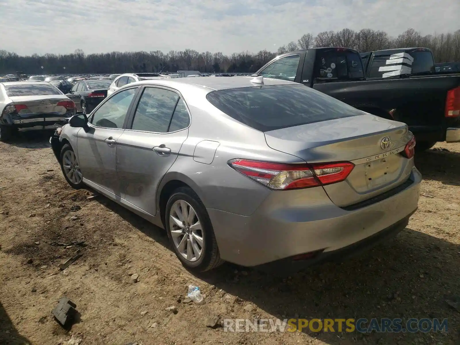 3 Photograph of a damaged car 4T1B11HK5KU257812 TOYOTA CAMRY 2019