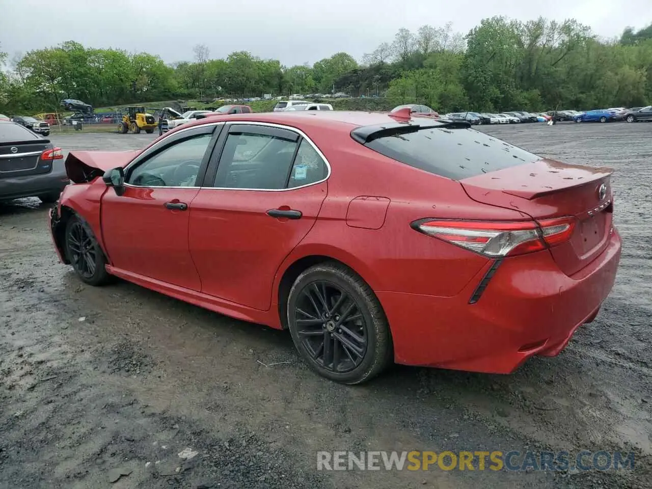 2 Photograph of a damaged car 4T1B11HK5KU258684 TOYOTA CAMRY 2019