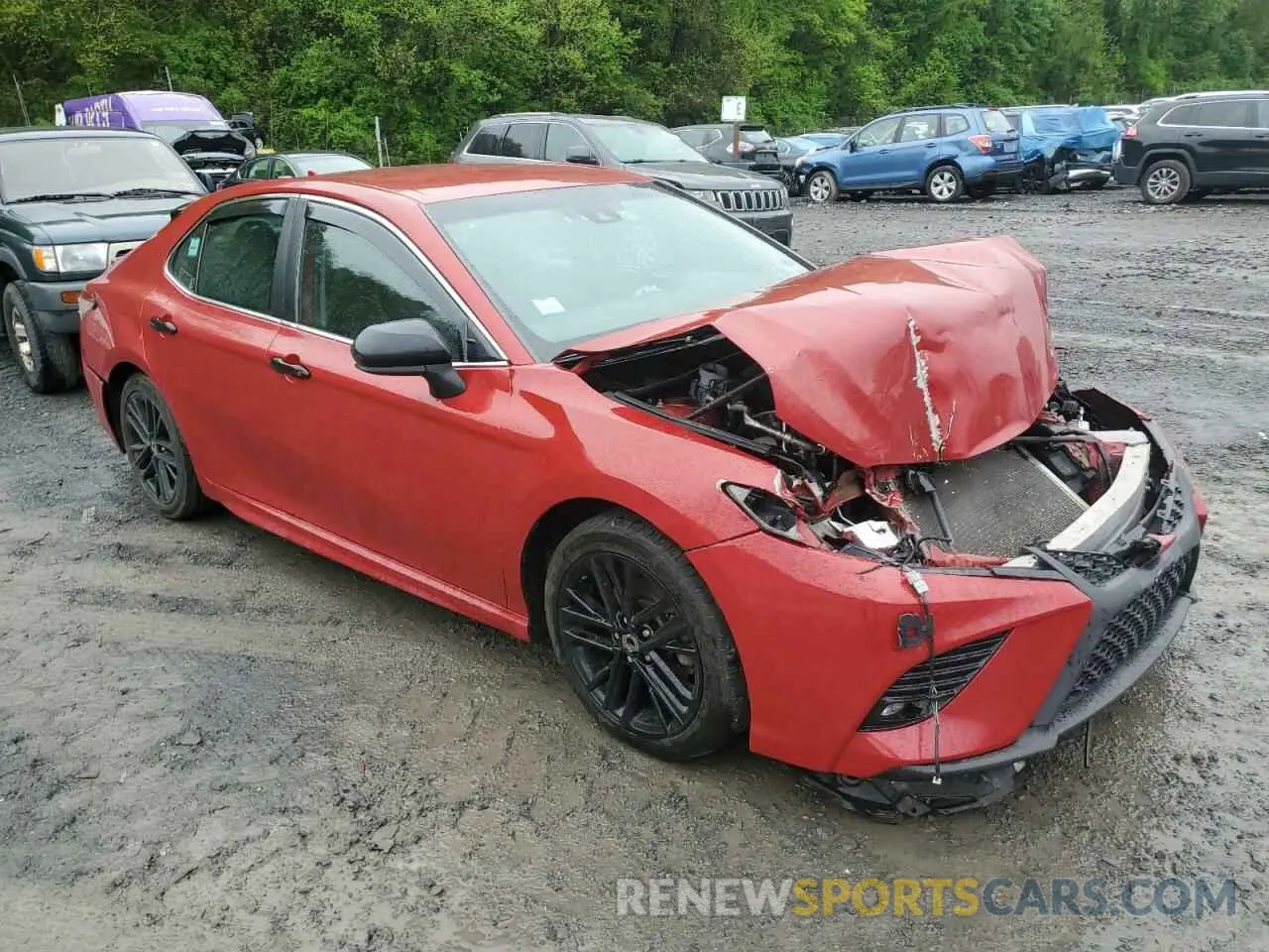 4 Photograph of a damaged car 4T1B11HK5KU258684 TOYOTA CAMRY 2019