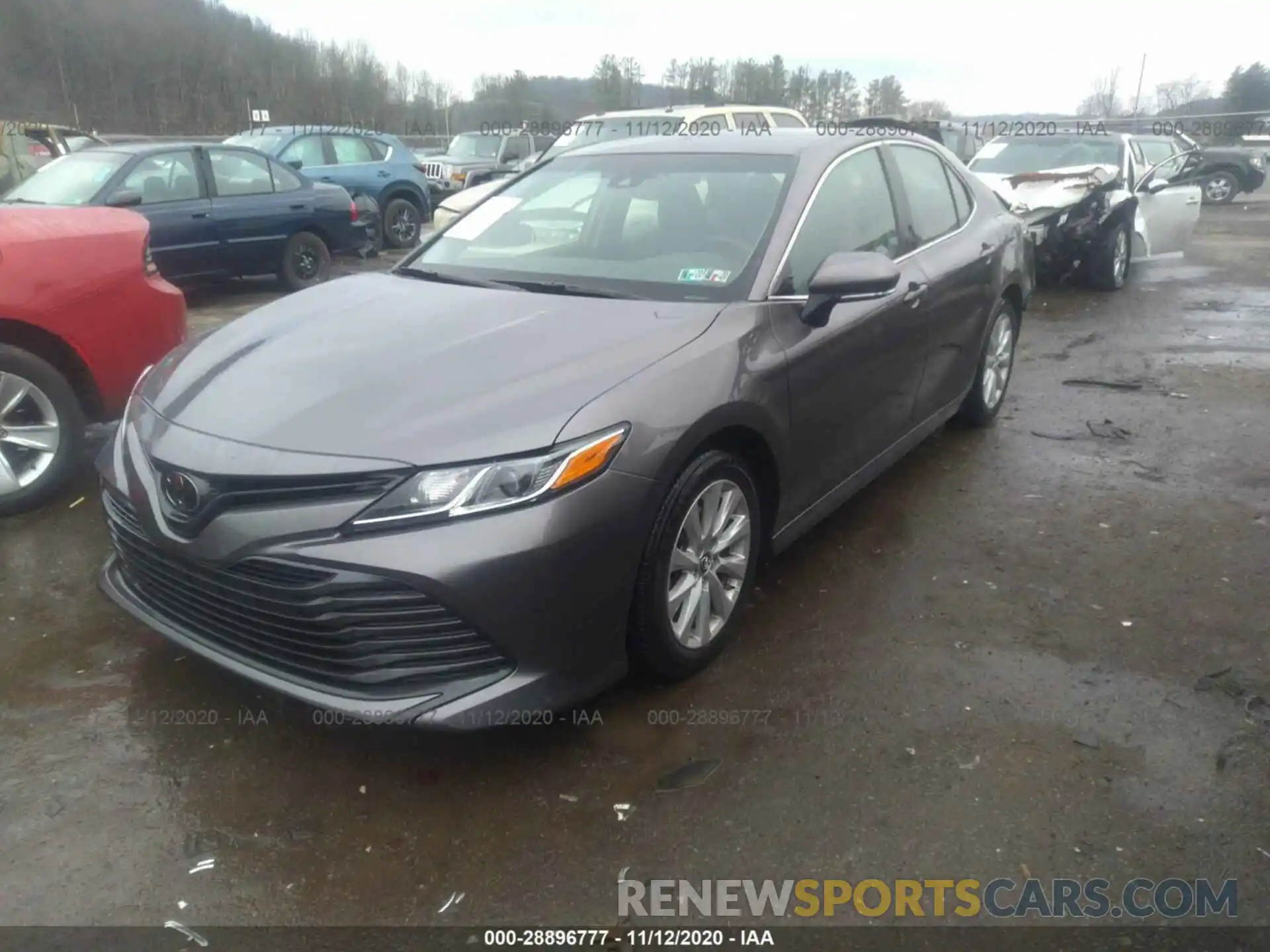 2 Photograph of a damaged car 4T1B11HK5KU262847 TOYOTA CAMRY 2019