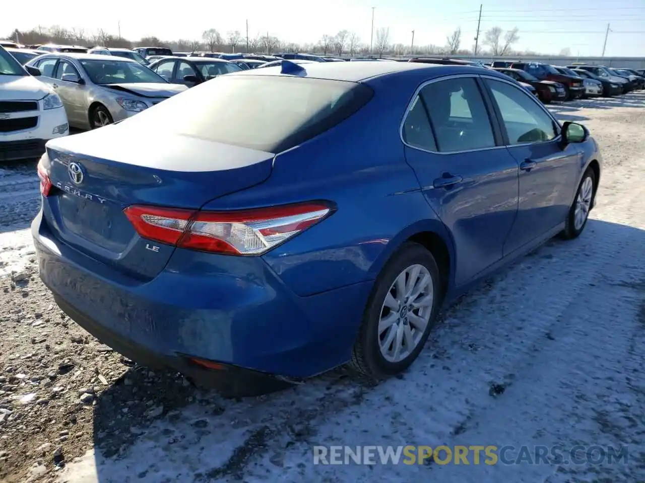 4 Photograph of a damaged car 4T1B11HK5KU266221 TOYOTA CAMRY 2019