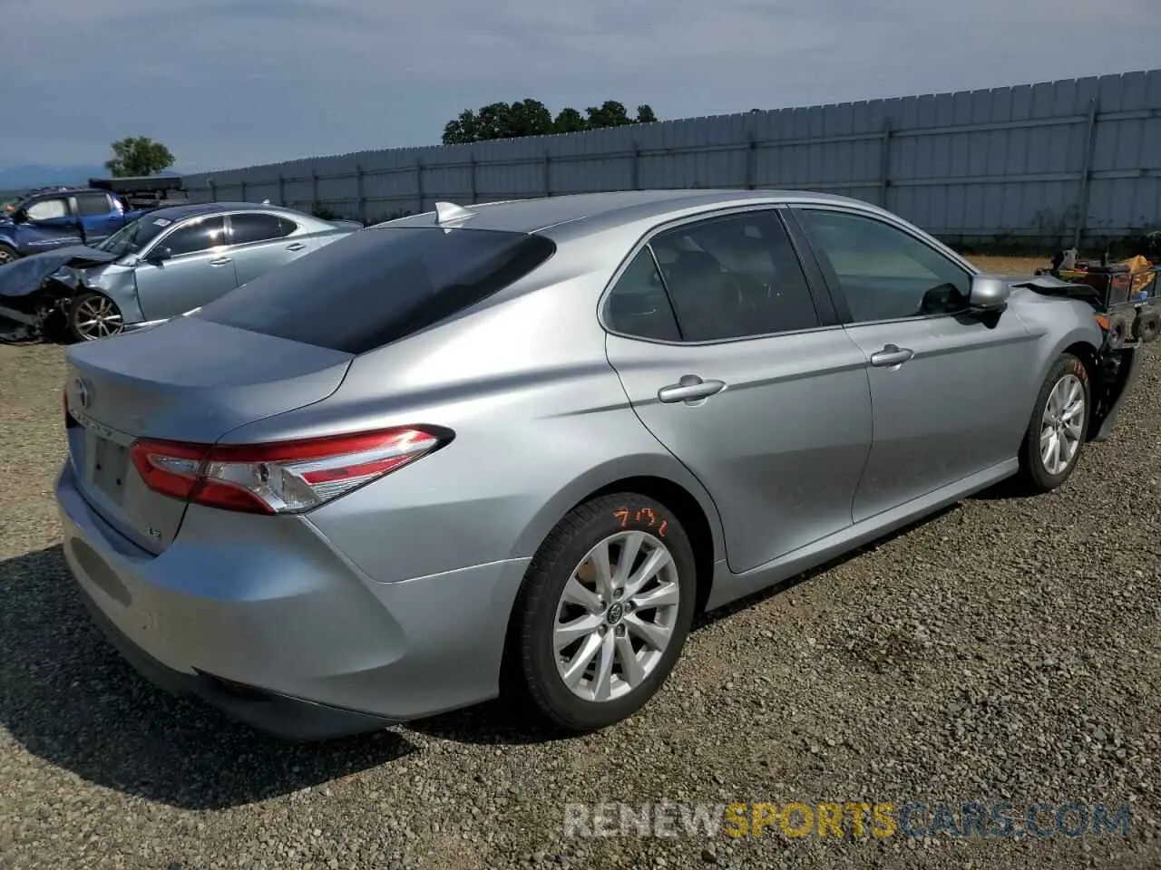 3 Photograph of a damaged car 4T1B11HK5KU267014 TOYOTA CAMRY 2019