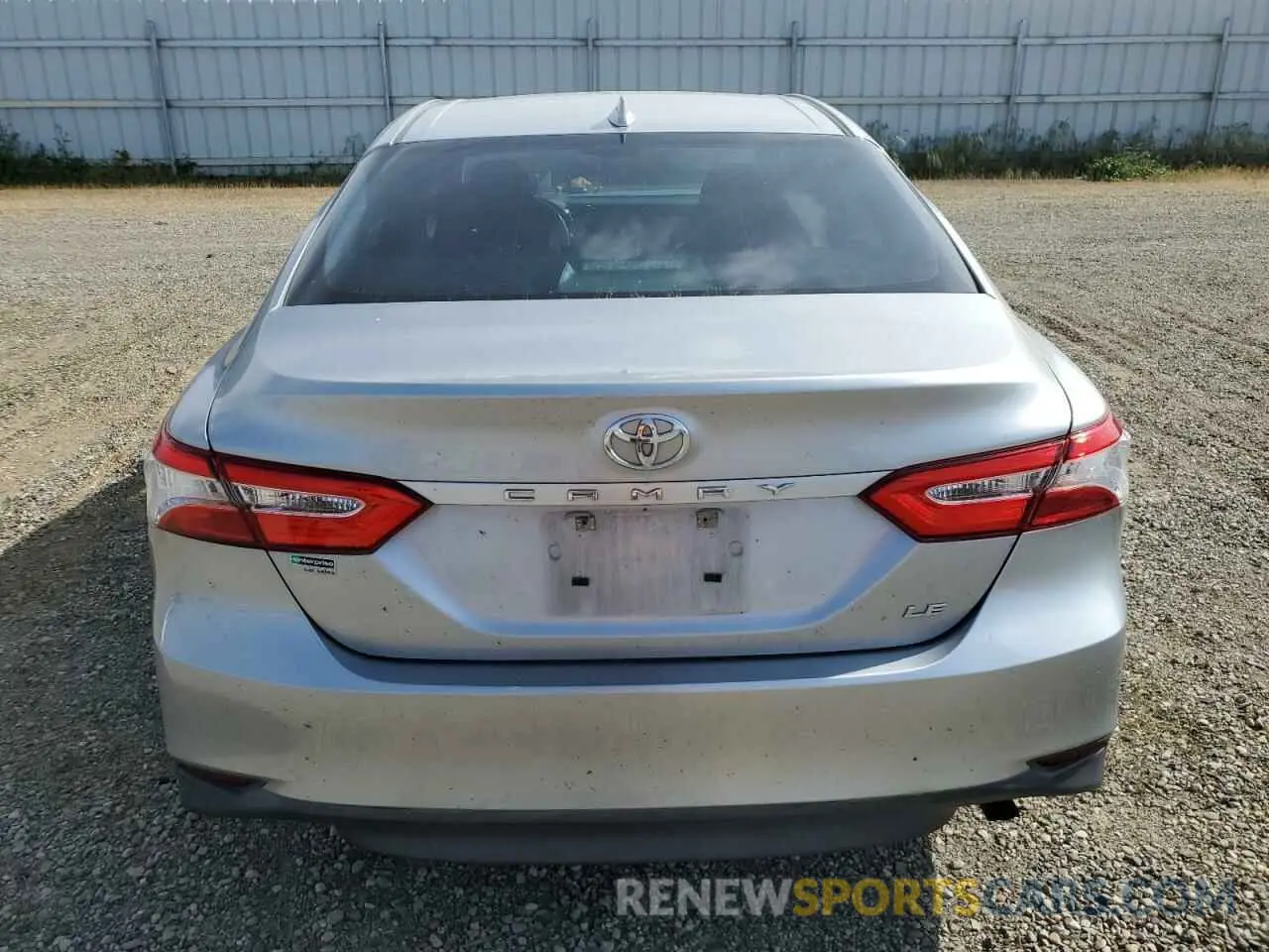 6 Photograph of a damaged car 4T1B11HK5KU267014 TOYOTA CAMRY 2019