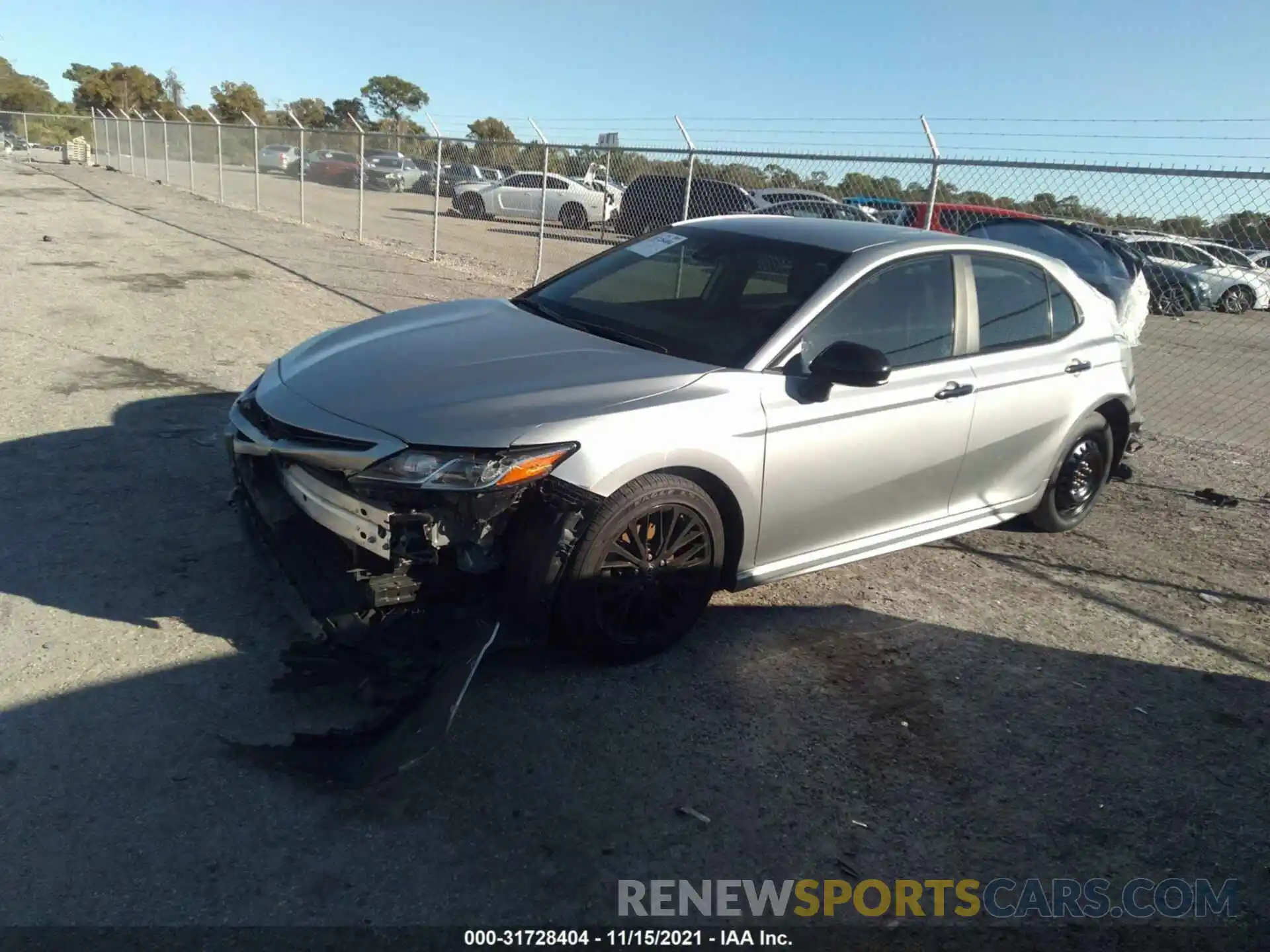 2 Photograph of a damaged car 4T1B11HK5KU268499 TOYOTA CAMRY 2019