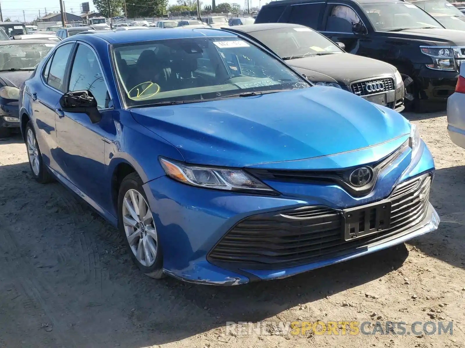 1 Photograph of a damaged car 4T1B11HK5KU269104 TOYOTA CAMRY 2019