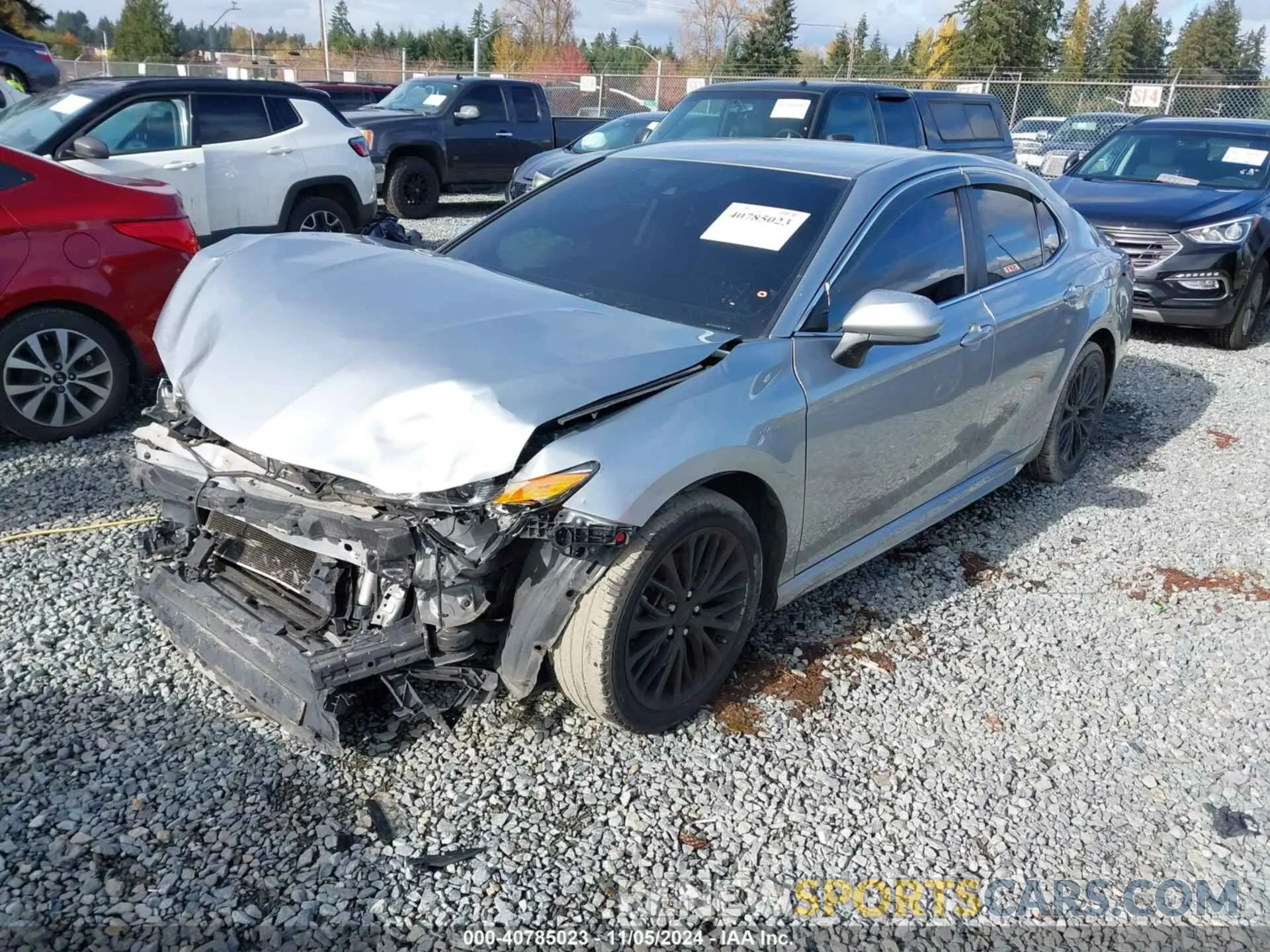 2 Photograph of a damaged car 4T1B11HK5KU274903 TOYOTA CAMRY 2019
