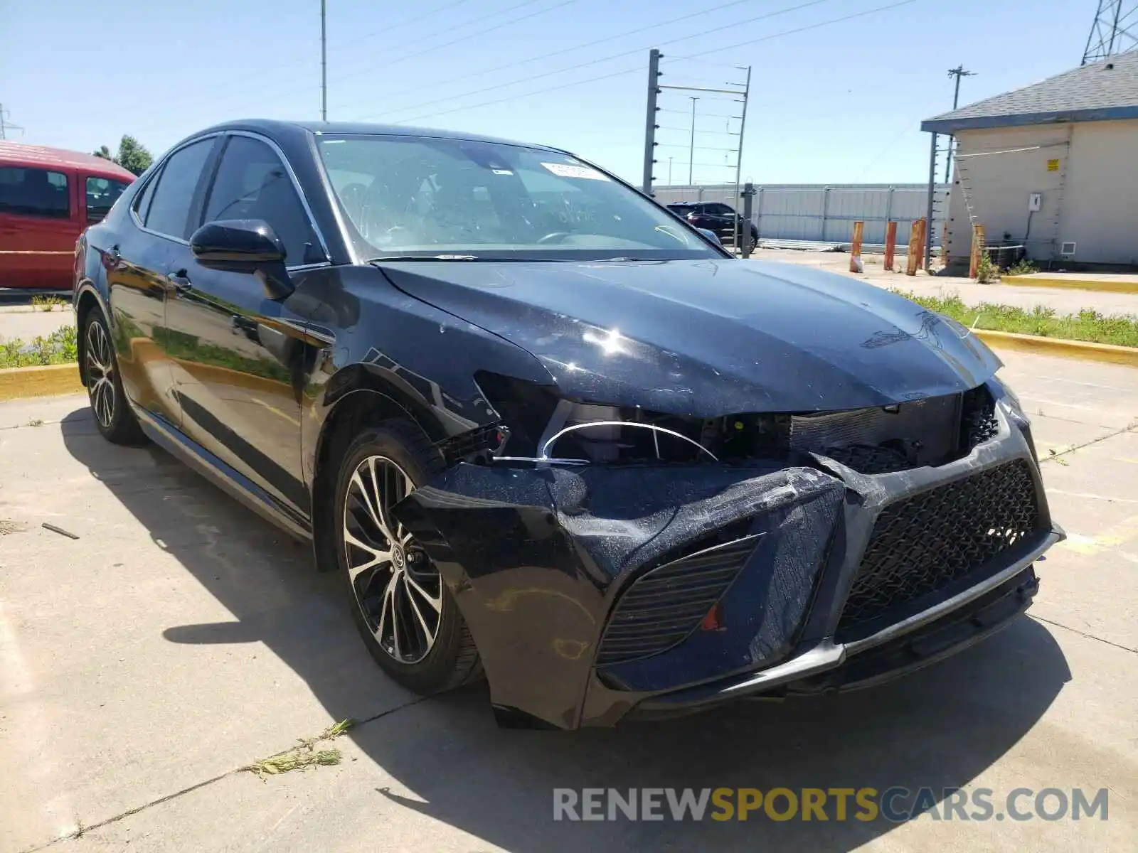 1 Photograph of a damaged car 4T1B11HK5KU280023 TOYOTA CAMRY 2019